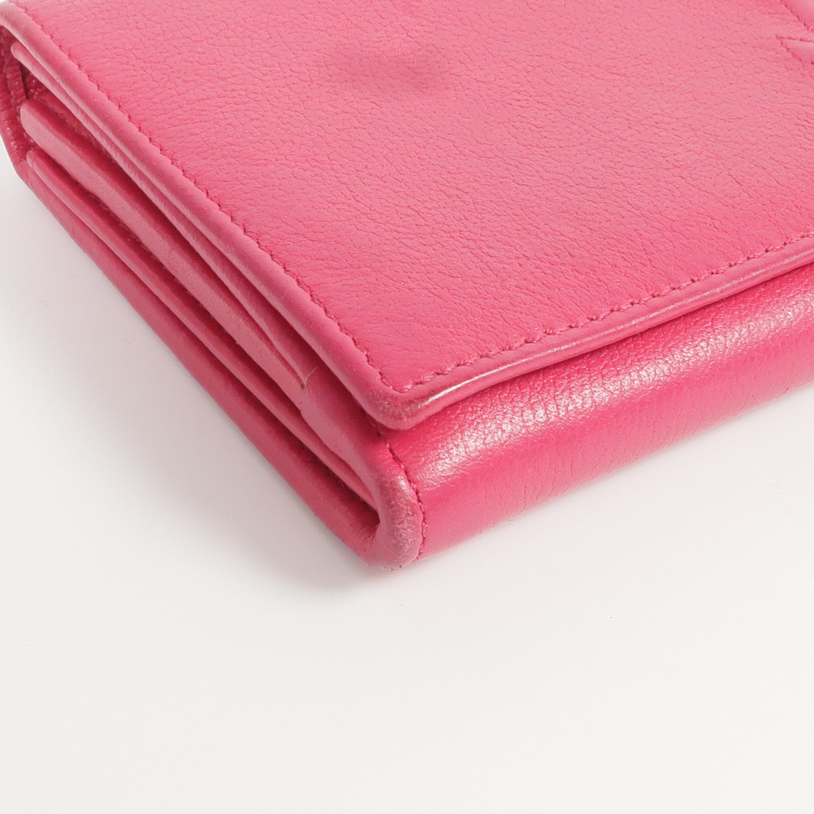 SAINT LAURENT 牛皮皮革Long Wallet金扣長錢包