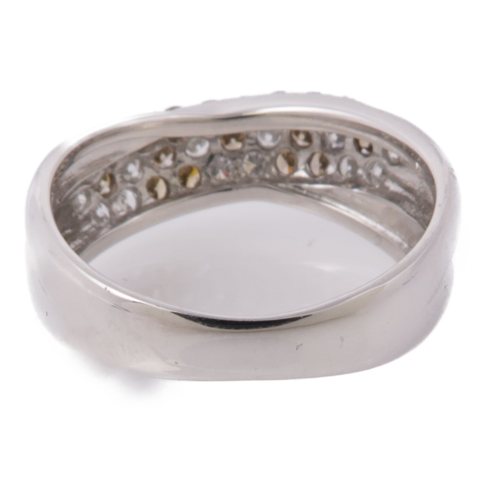 JEWELRY 【激減優惠】18K白金Diamond Ring鑽石戒指US#5