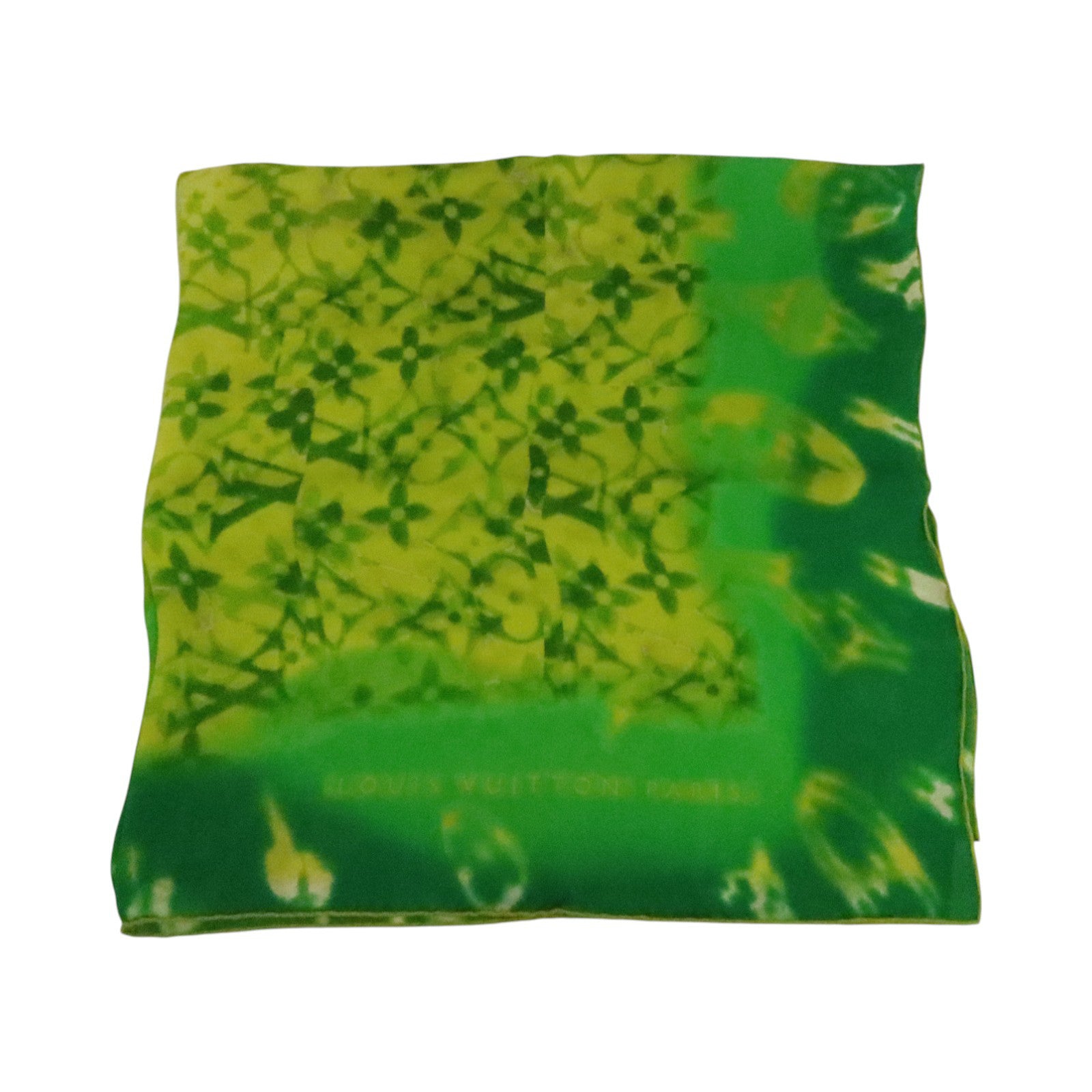 LOUIS VUITTON 絲質Scarf 85x85cm絲巾