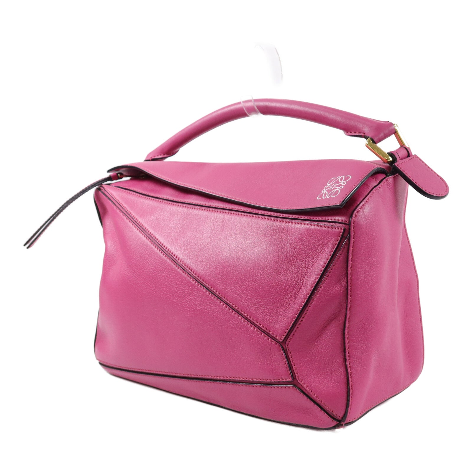 LOEWE 牛皮皮革Puzzle Medium手挽肩背兩用袋