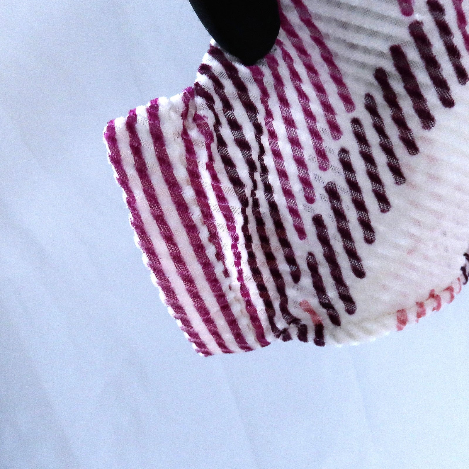 CHANEL Viscose/Silk Striped Blouse上衣
