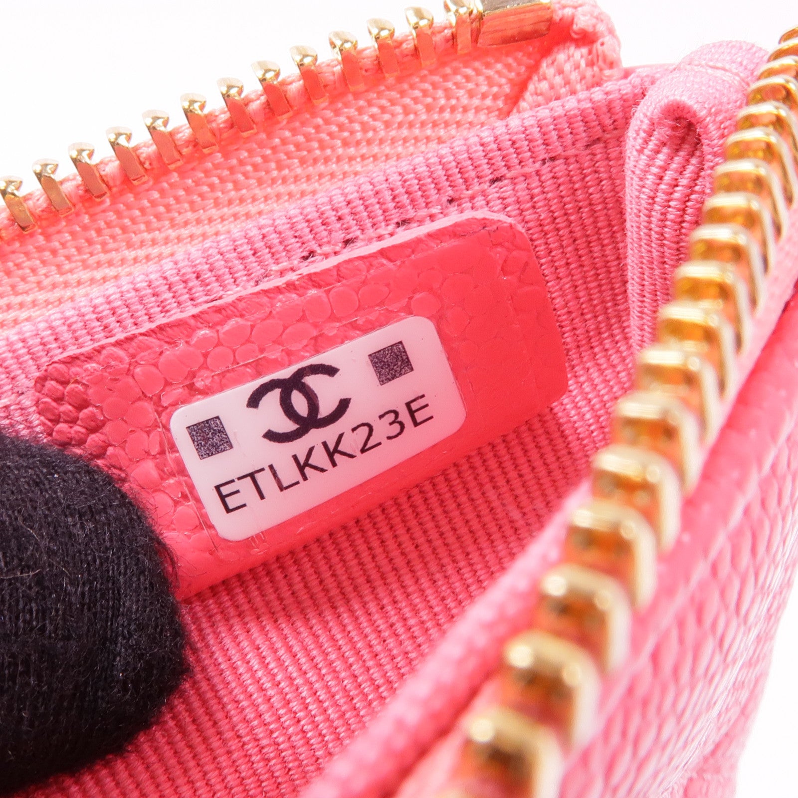 CHANEL 牛皮皮革Clutch Bag金扣手拿包