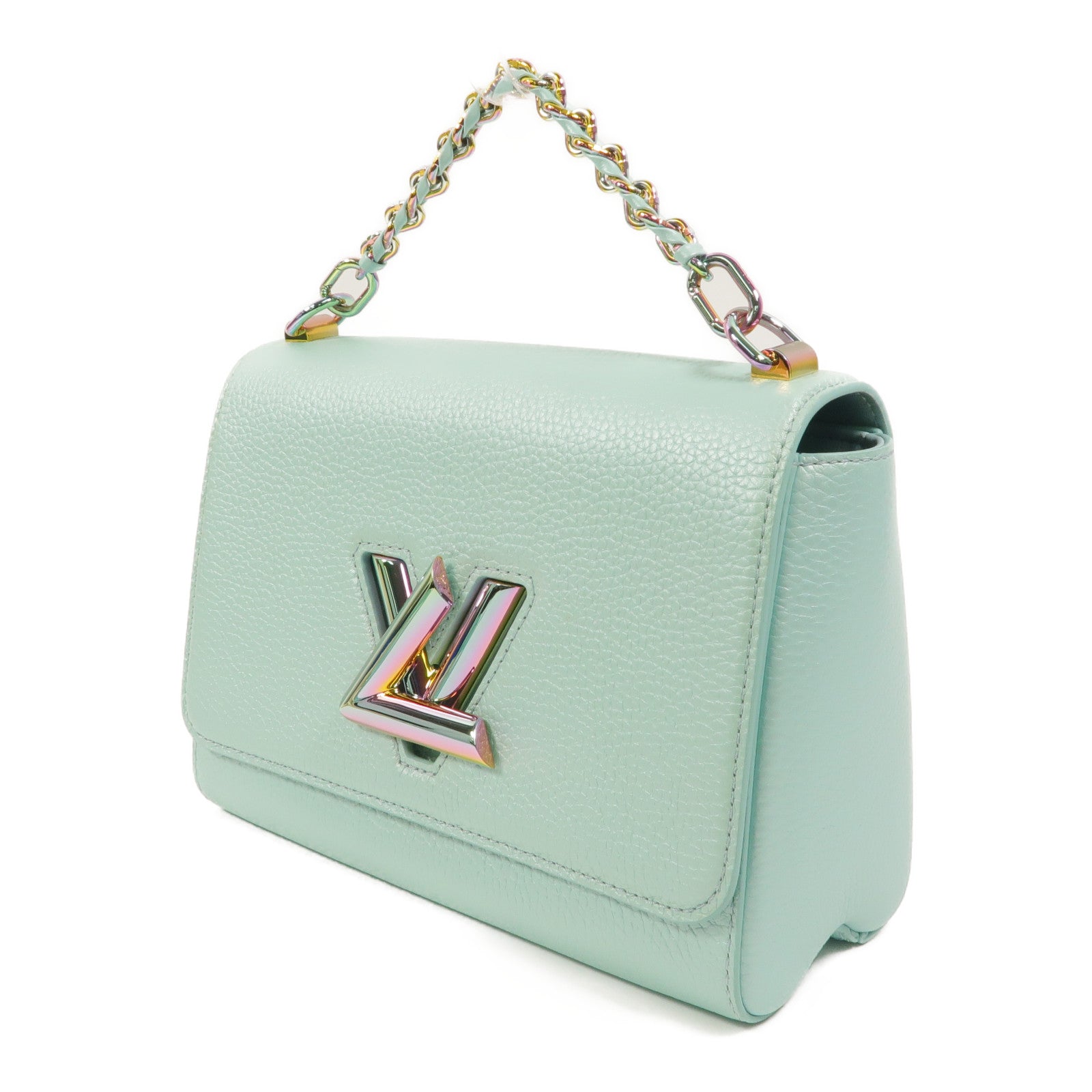 LOUIS VUITTON 牛皮皮革Twist MM手挽肩背兩用袋