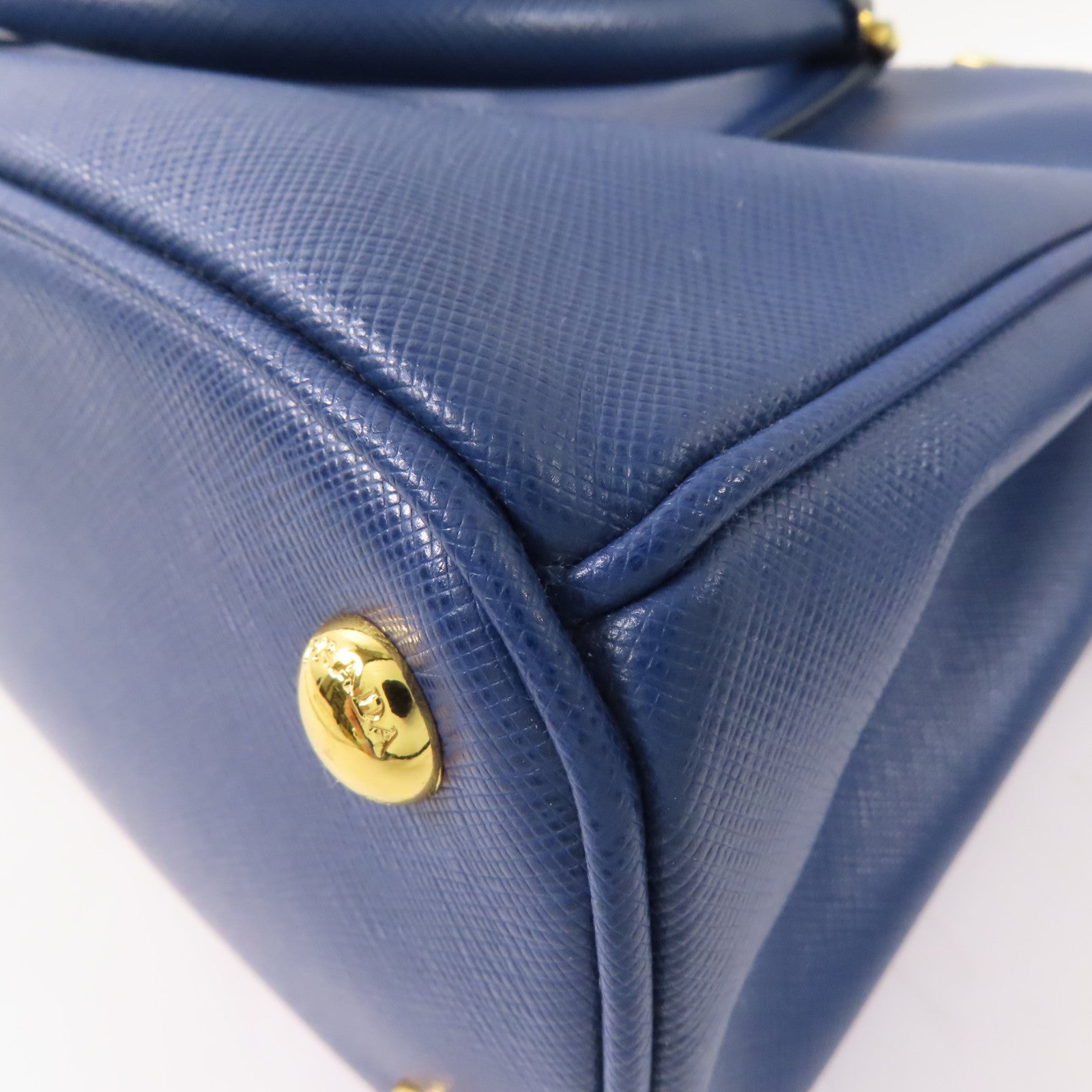 PRADA Saffiano皮革Killer Bag金扣手挽肩背兩用袋