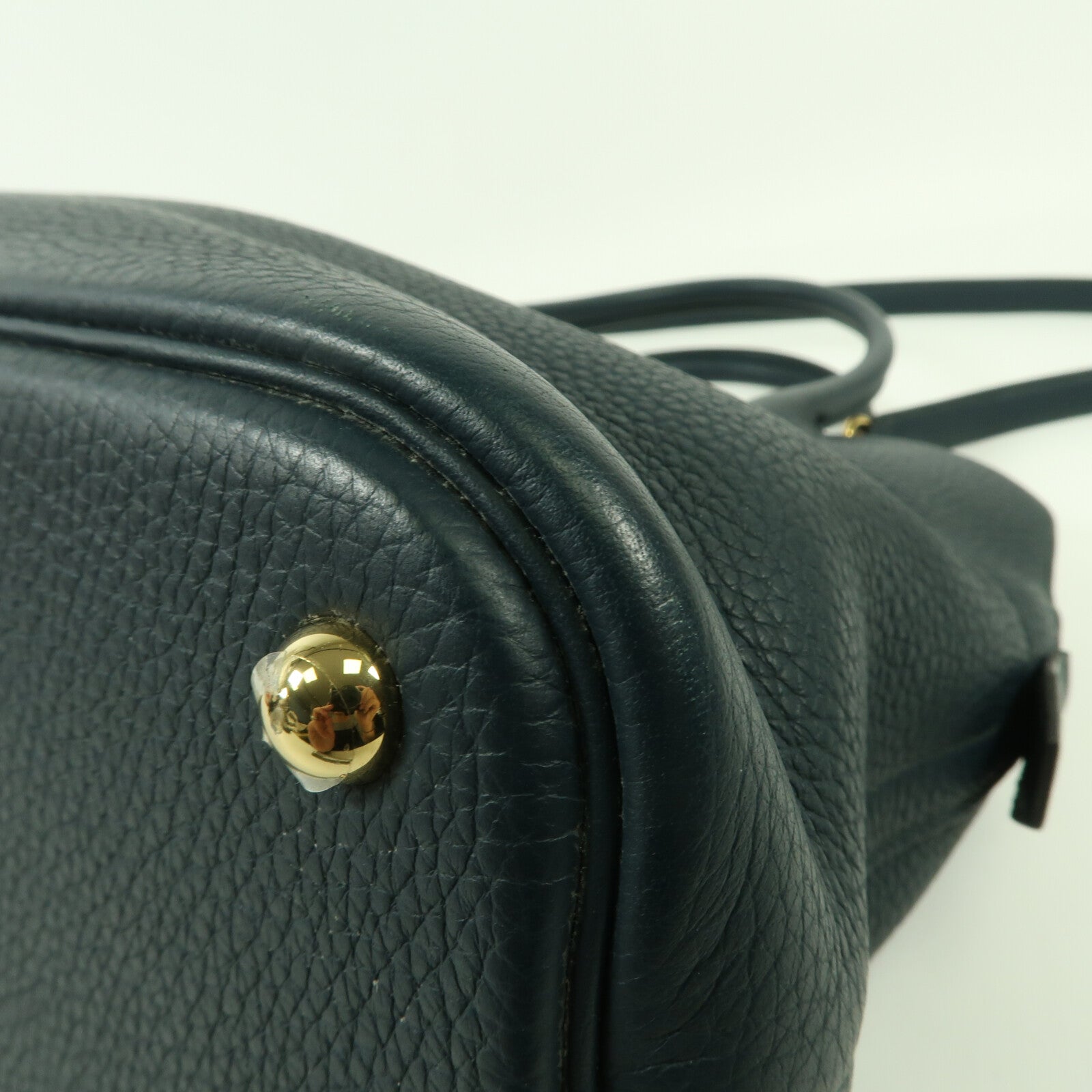 HERMES Clemence皮革金扣Bolide 31手挽肩背兩用袋Colvert