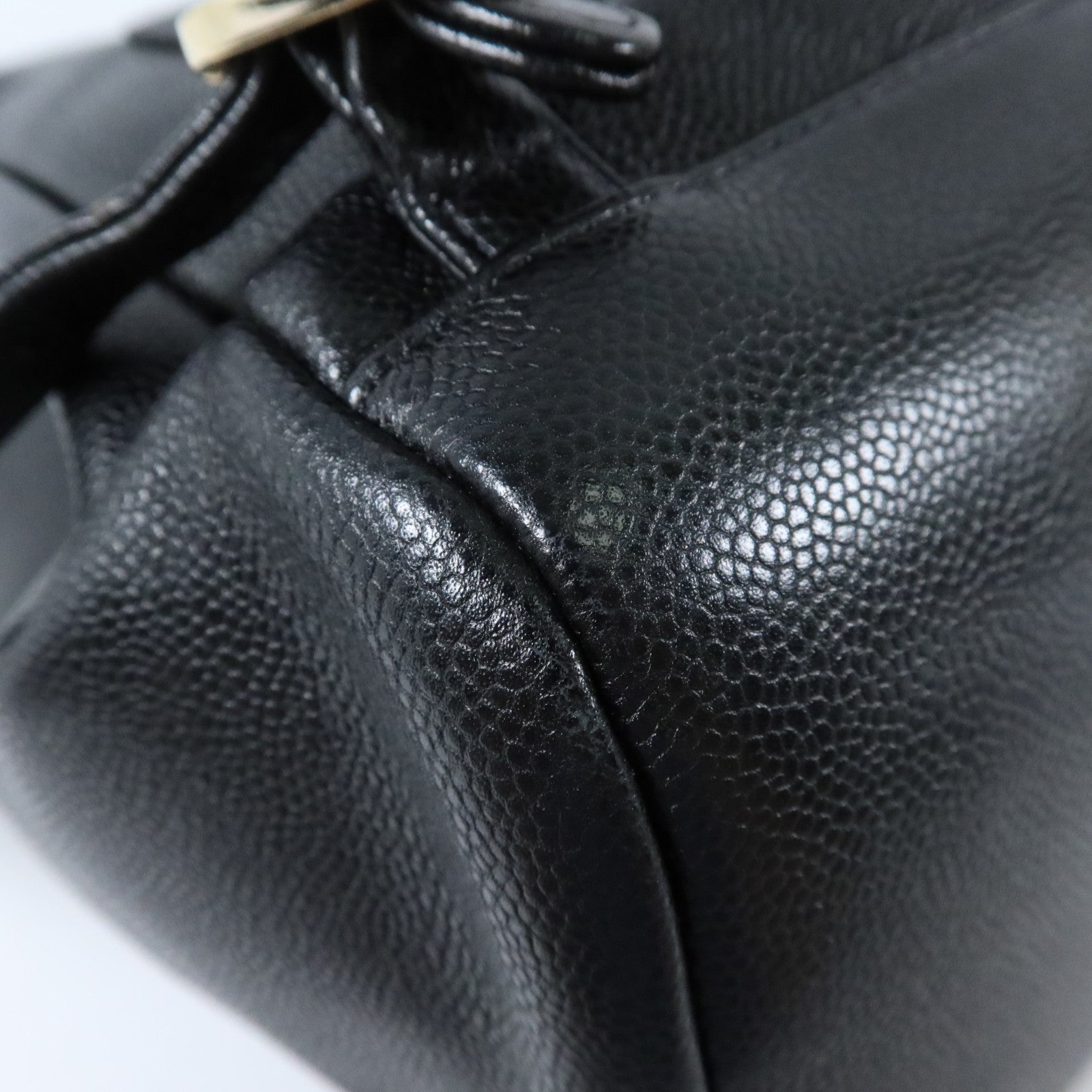CHANEL 牛皮皮革Business Affnity金扣背包