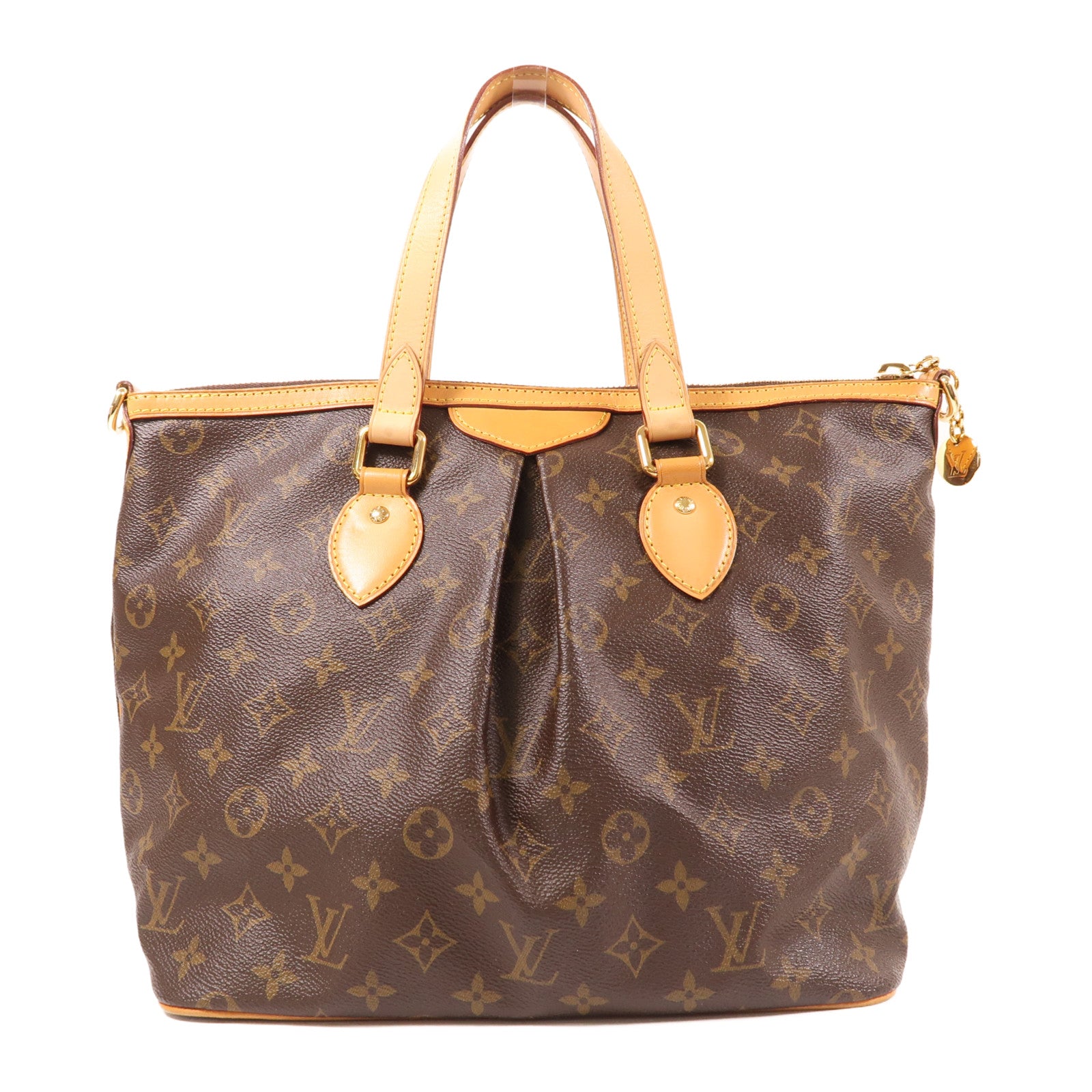 LOUIS VUITTON Monogram Palermo PM金扣手挽肩背兩用袋