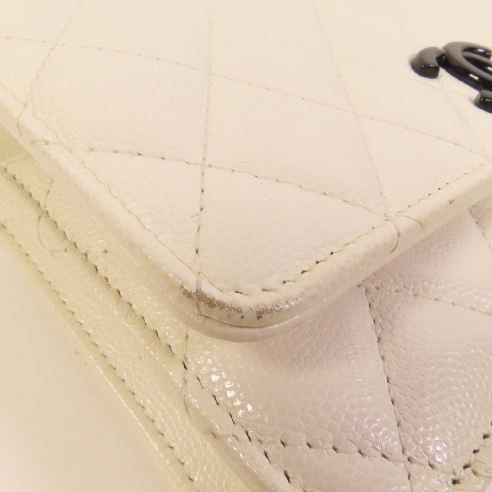 CHANEL 牛皮皮革WOC Wallet On Chain鏈帶肩背袋