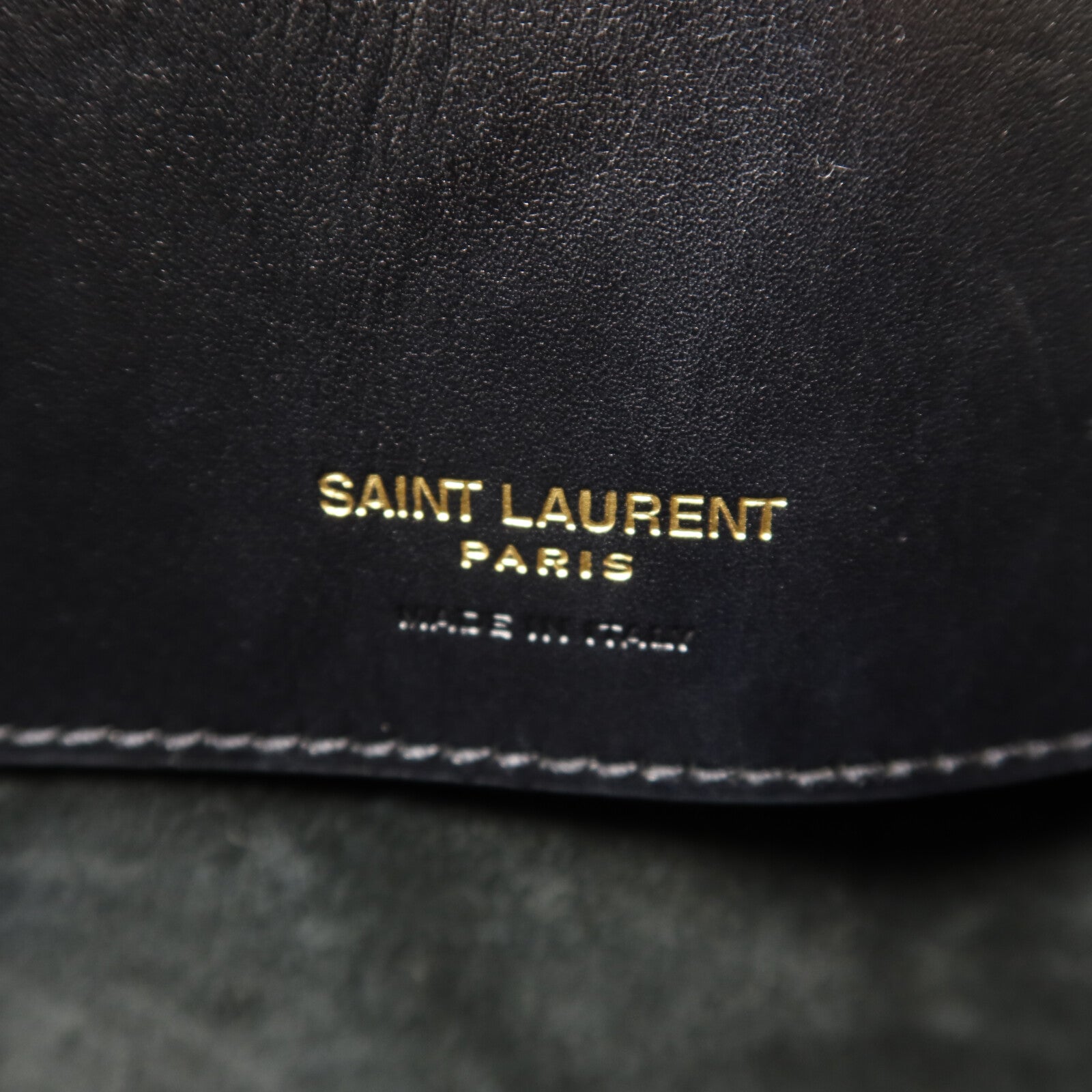 YVES SAINT LAURENT 牛皮皮革Le 37手挽肩背兩用袋