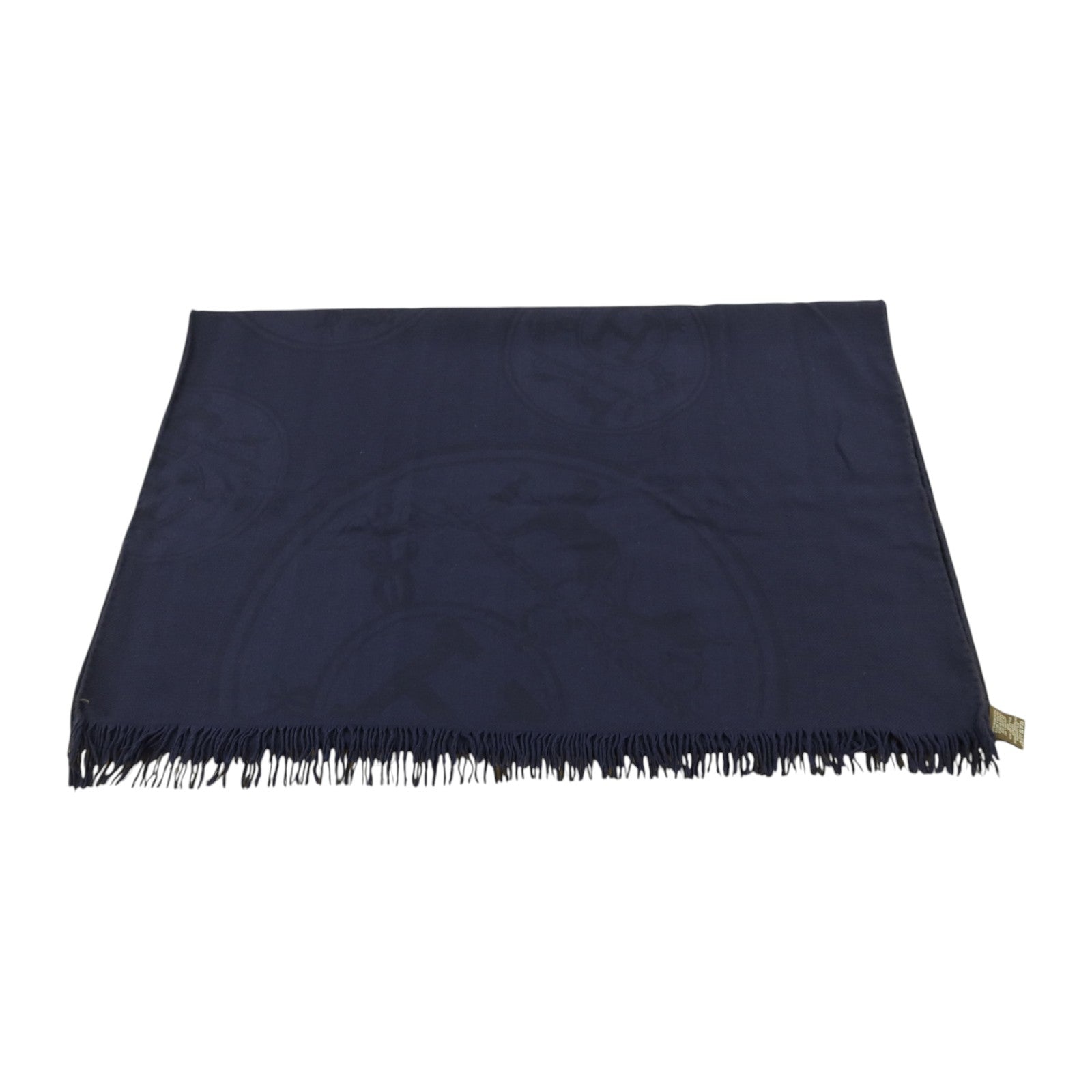 HERMES 羊絨/絲質New Libris Stole 75x210絲巾