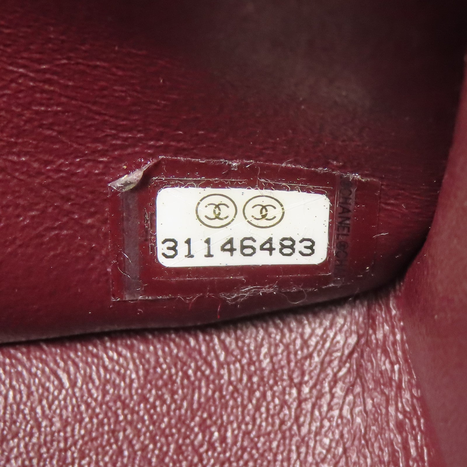 CHANEL 羊皮皮革Classic 23金扣鏈帶肩背袋