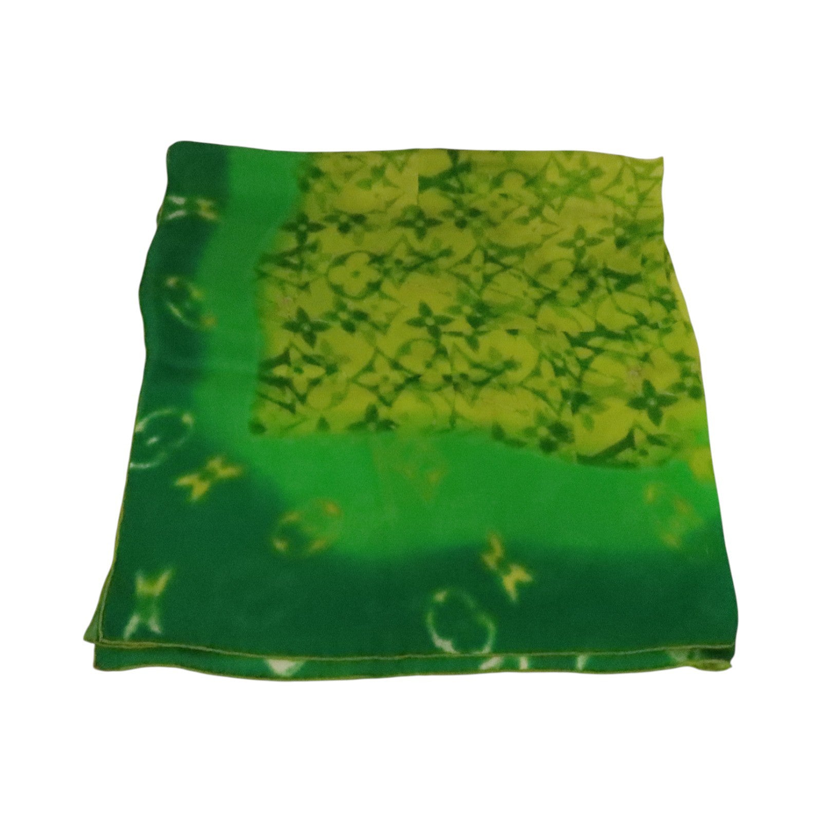 LOUIS VUITTON 絲質Scarf 85x85cm絲巾