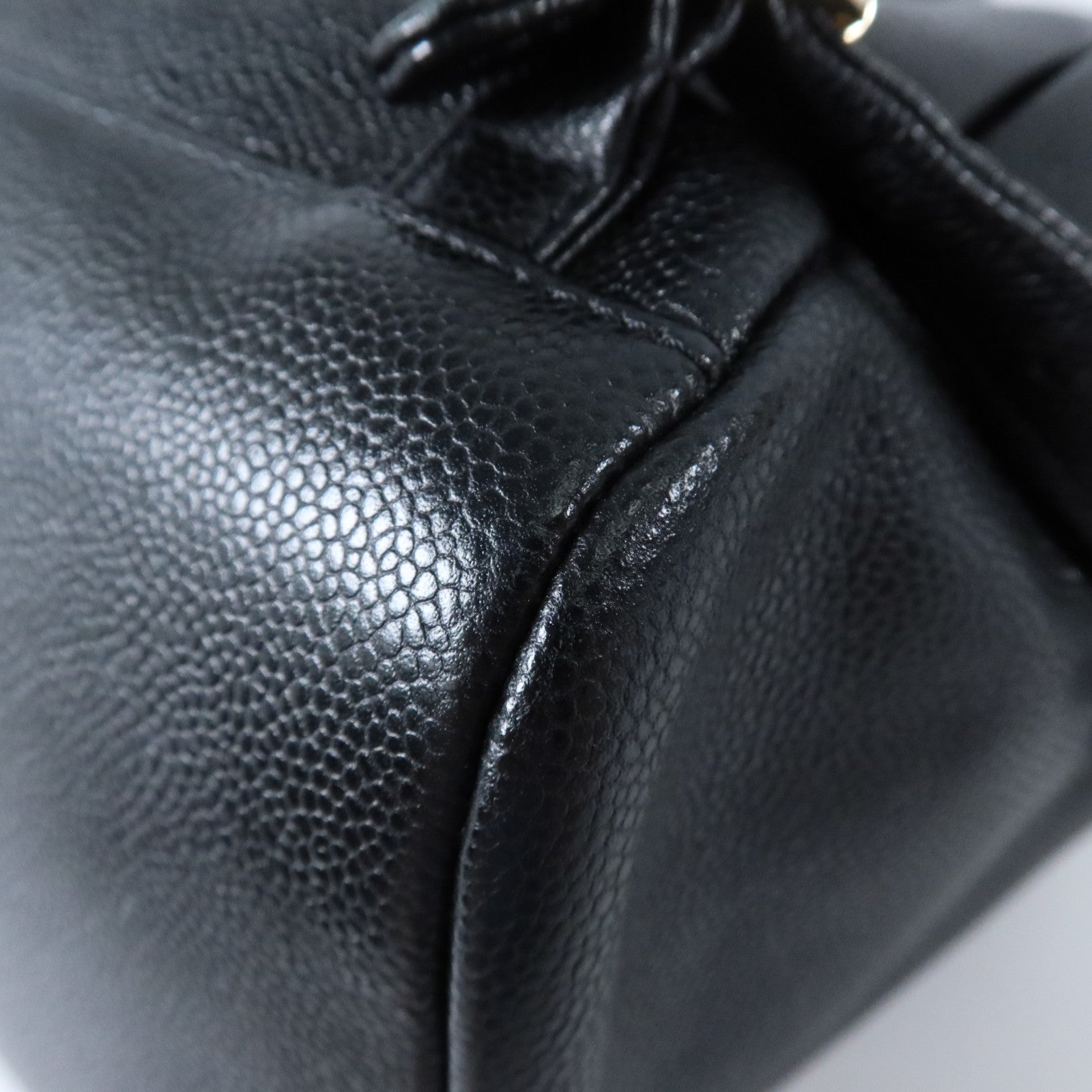 CHANEL 牛皮皮革Business Affnity金扣背包