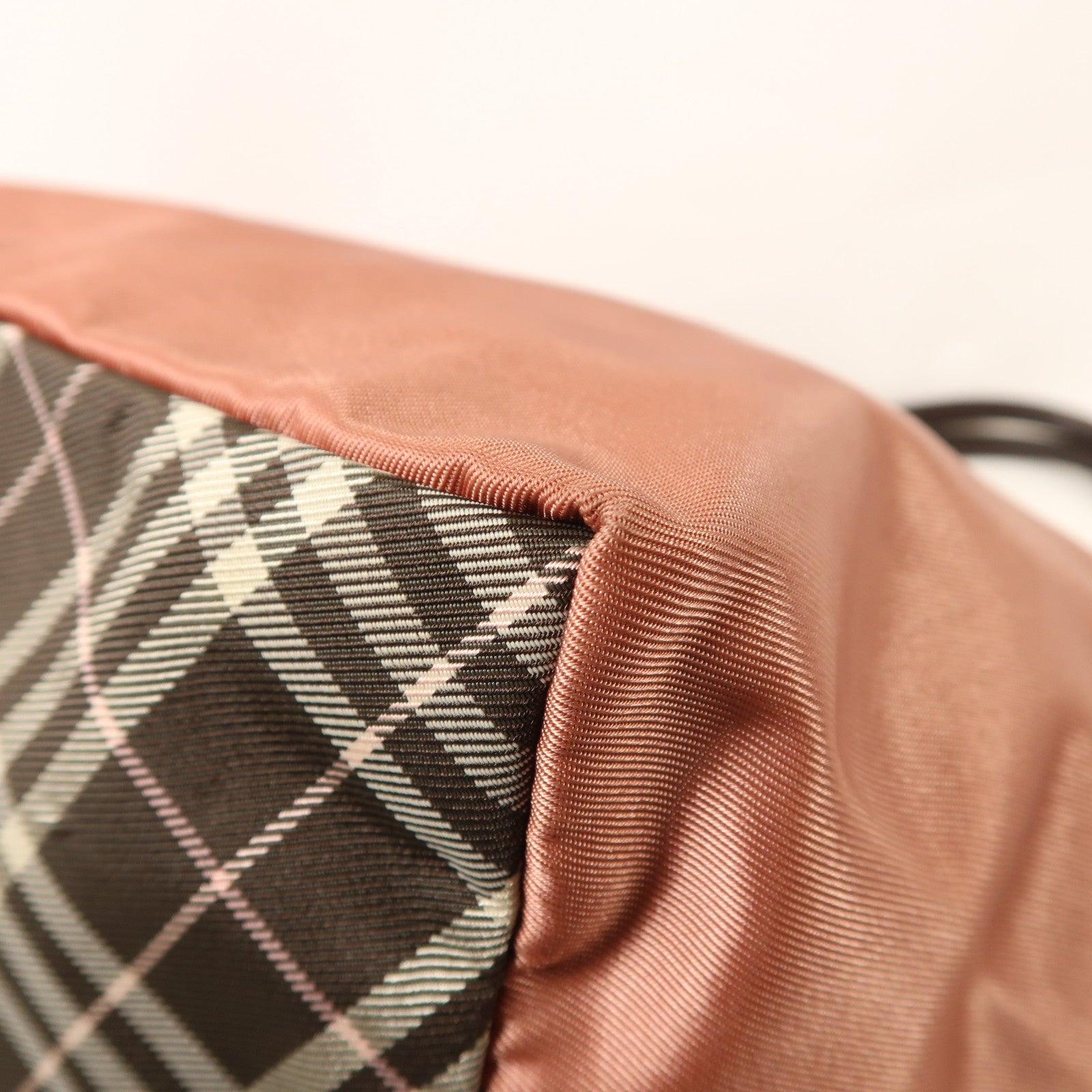 BURBERRY 尼龍/牛皮皮革Tote Bag肩背袋