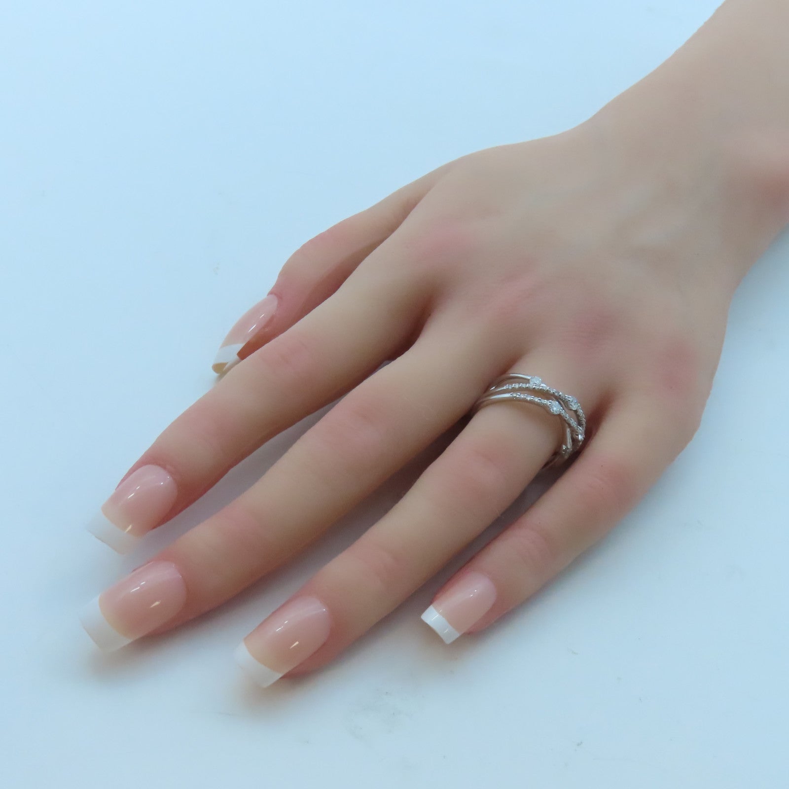 JEWELRY 【激減優惠】18K白金Diamond Ring 0.67ct鑽石戒指US#6.75