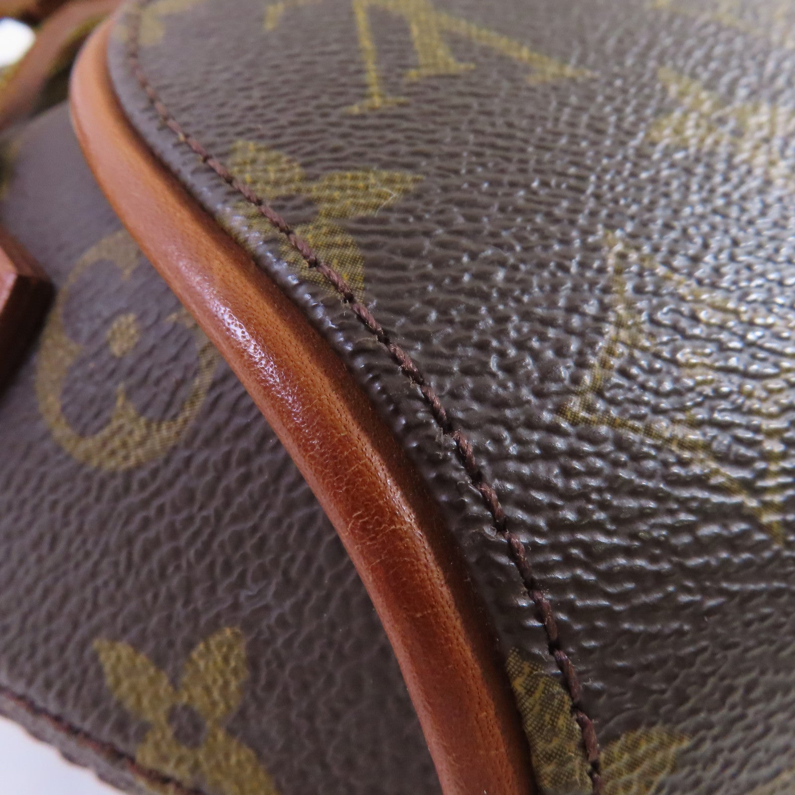 LOUIS VUITTON Monogram Zaino Ellisse Backpack金扣背包啡色