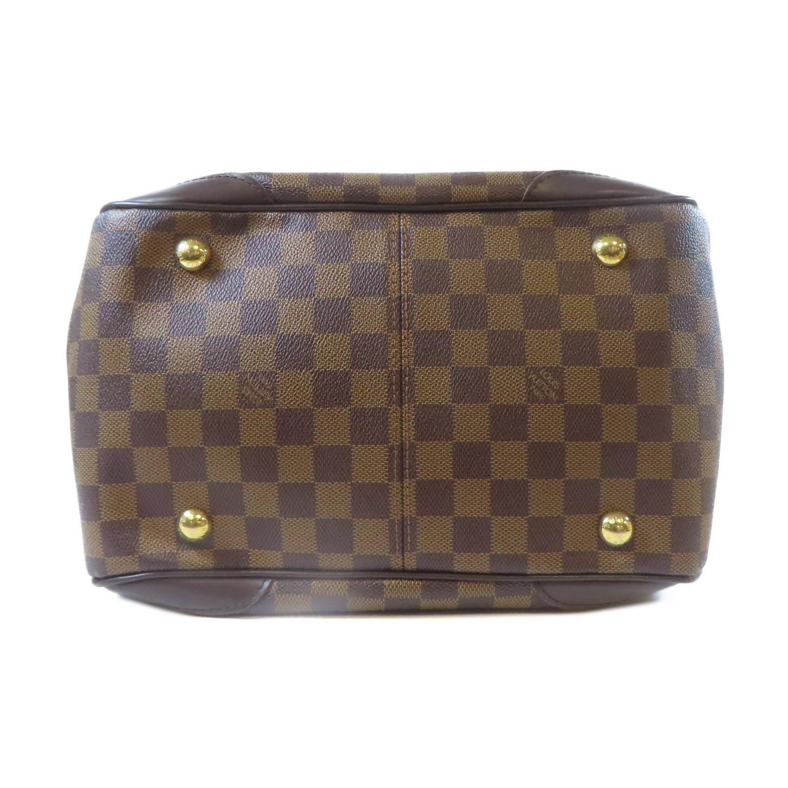 LOUIS VUITTON **【激減優惠】Damier Verona MM金扣肩背袋啡色
