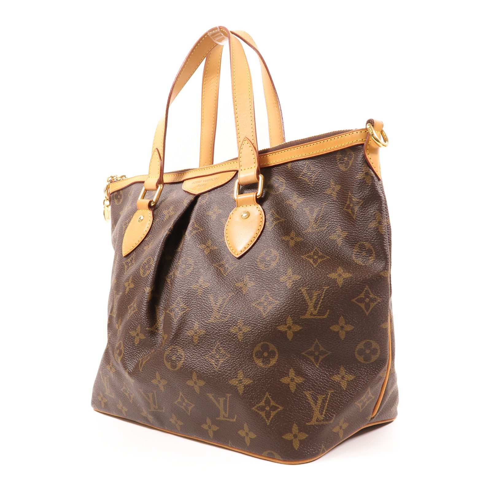 LOUIS VUITTON Monogram Palermo PM金扣手挽肩背兩用袋