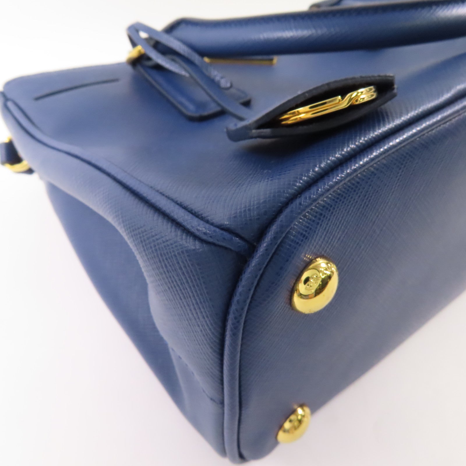 PRADA Saffiano皮革Killer Bag金扣手挽肩背兩用袋