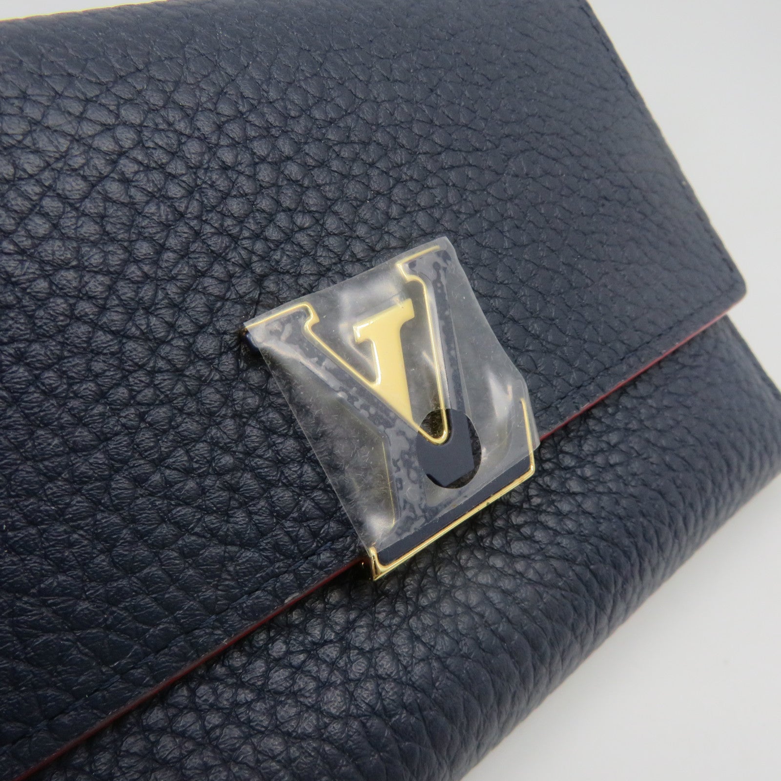 LOUIS VUITTON 【激減優惠】Tourillon Capucines Short Wallet金扣短錢包寶藍色