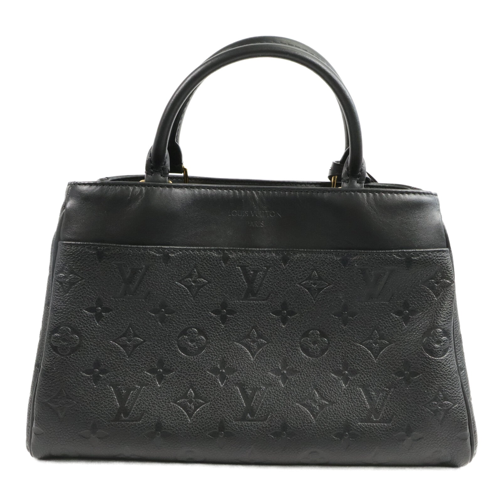 LOUIS VUITTON Monogram Empreintre Avenue PM手挽肩背兩用袋