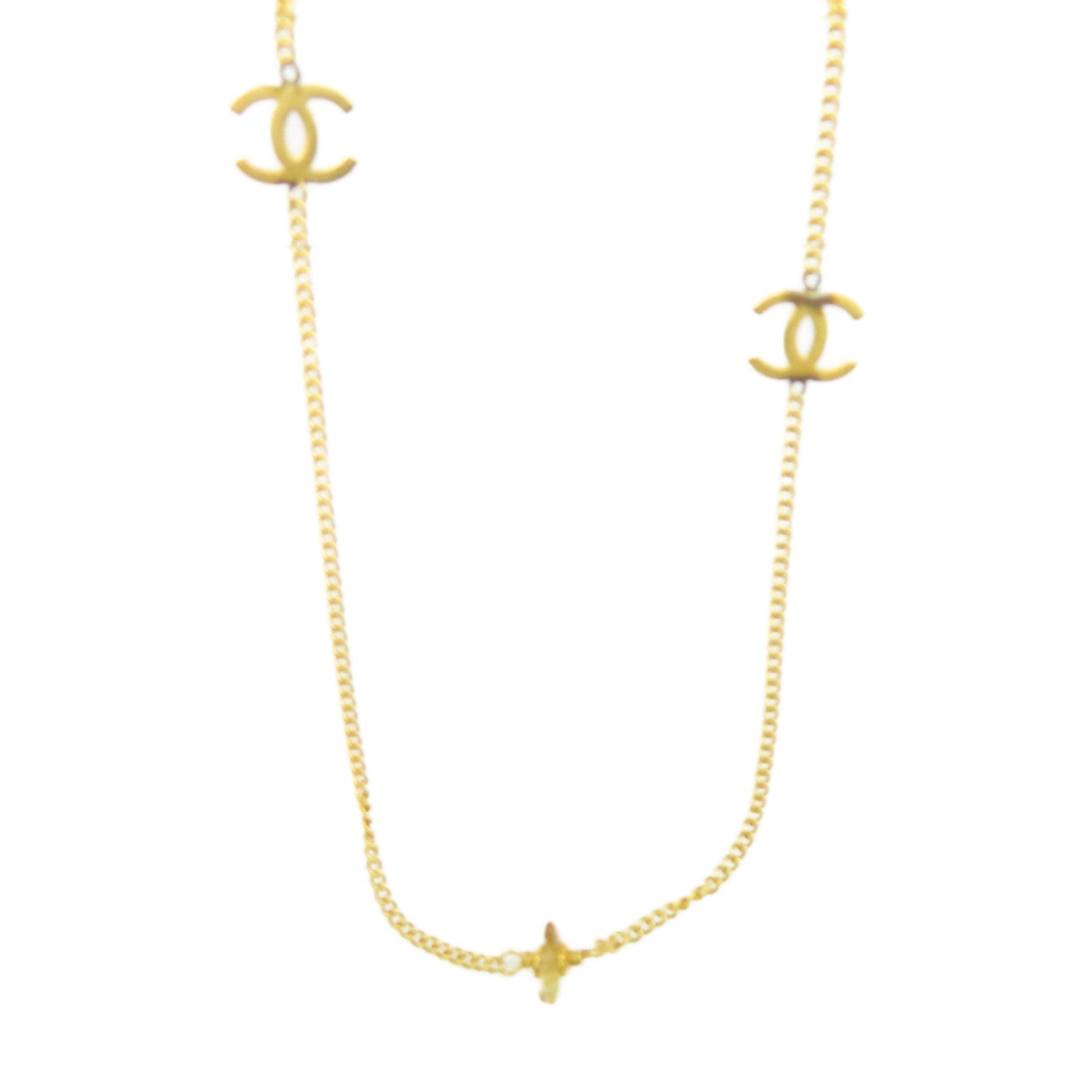 CHANEL 【激減優惠】金屬CC Necklace項鏈