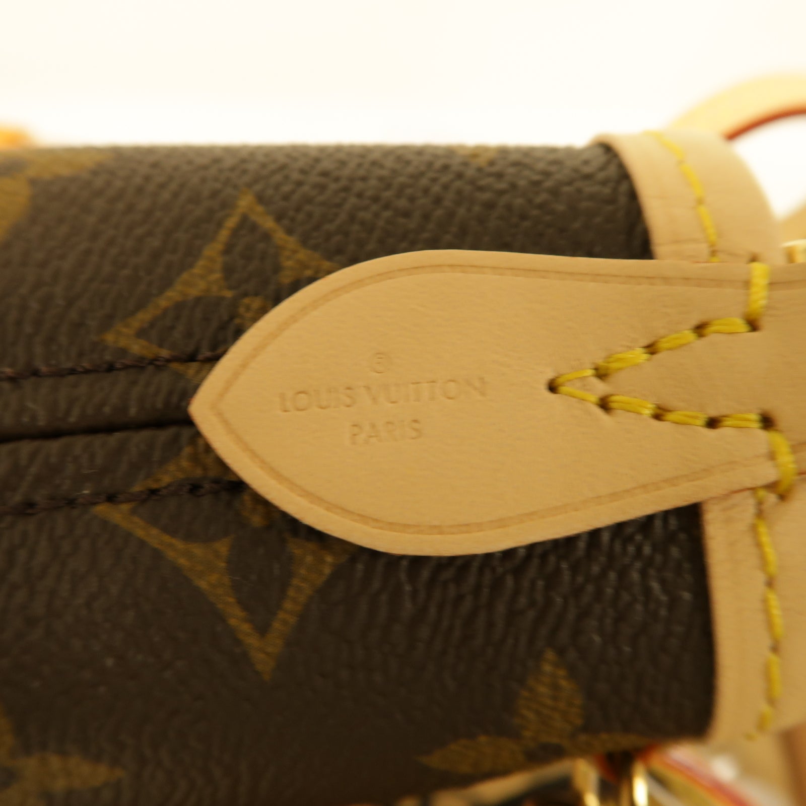 LOUIS VUITTON Monogram Neverfull BB金扣手挽肩背兩用袋棕色