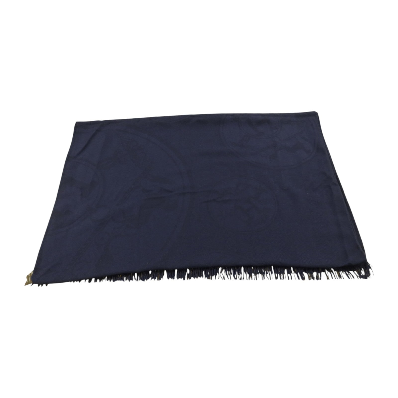 HERMES 羊絨/絲質New Libris Stole 75x210絲巾