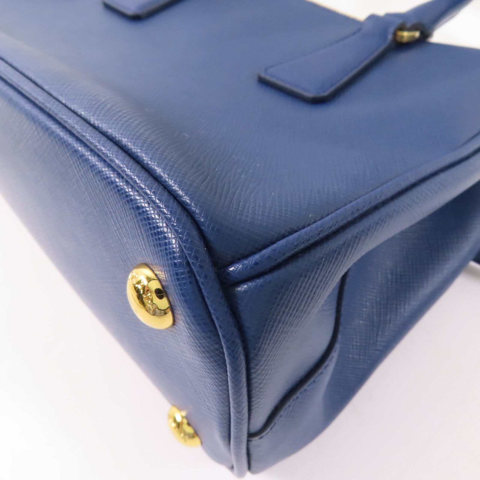 PRADA Saffiano皮革Killer Bag金扣手挽肩背兩用袋