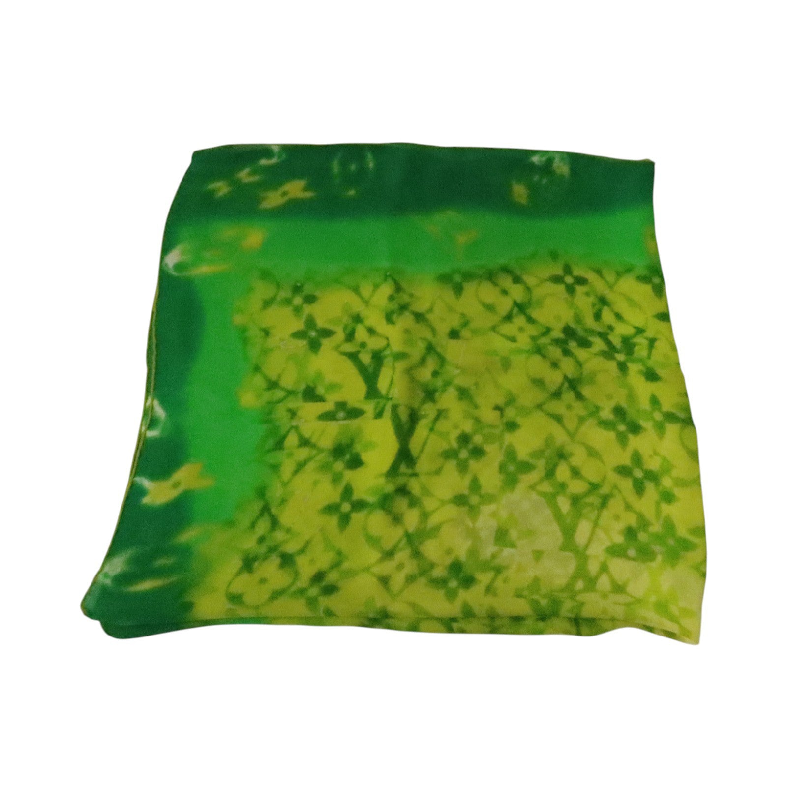 LOUIS VUITTON 絲質Scarf 85x85cm絲巾