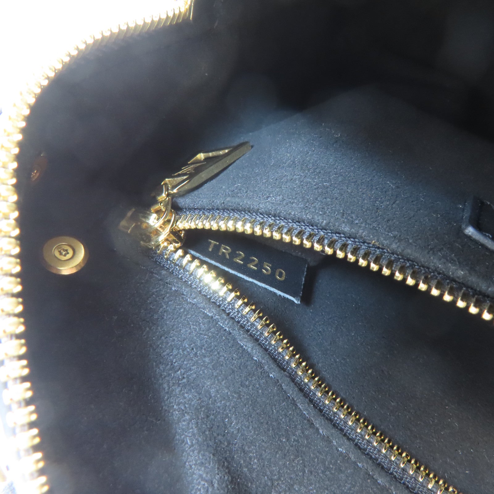 LOUIS VUITTON Monogram Petite Malle Souple金扣手挽肩背兩用袋棕色/黑色