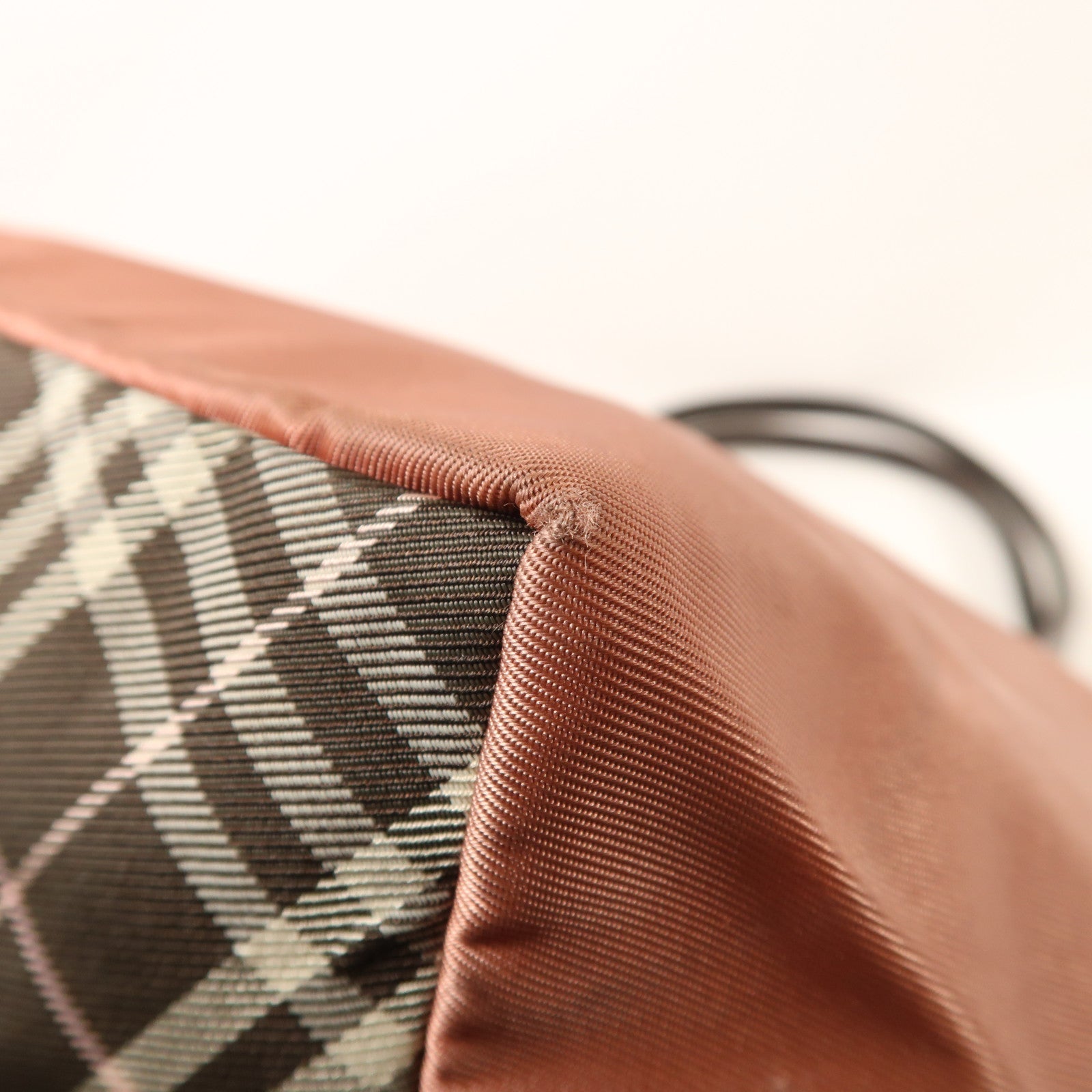 BURBERRY 尼龍/牛皮皮革Tote Bag肩背袋