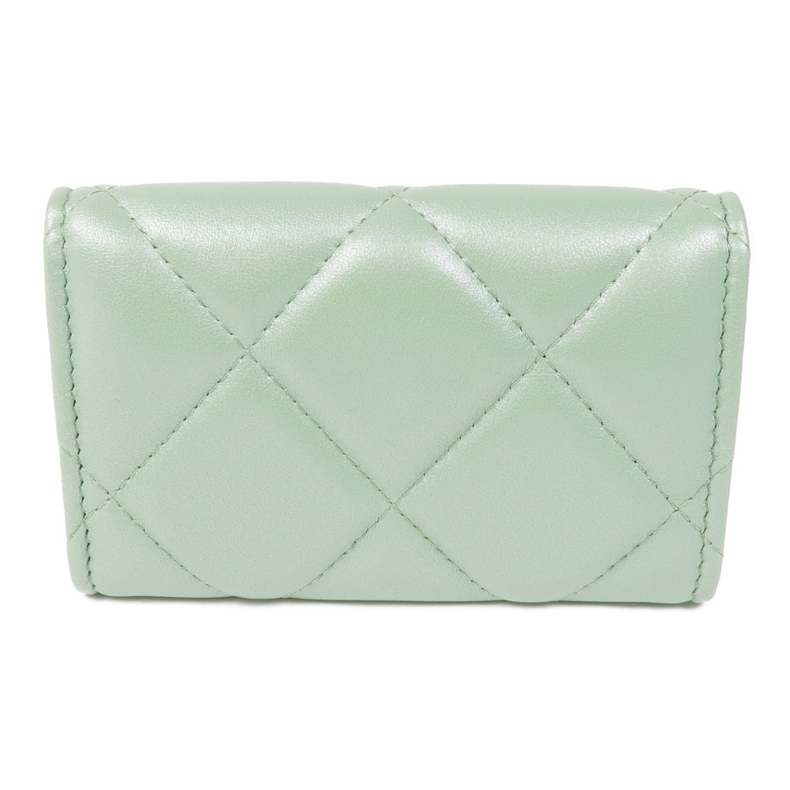 CHANEL 羊皮皮革Card Case金扣卡片套