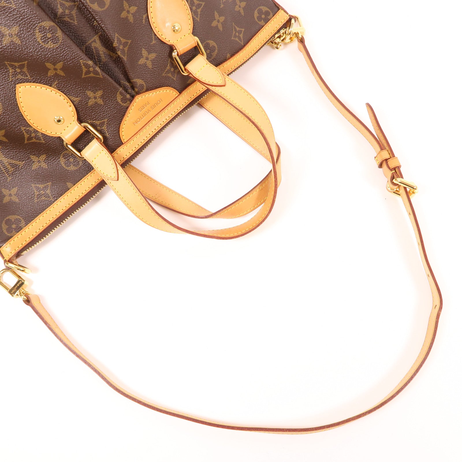 LOUIS VUITTON Monogram Palermo PM金扣手挽肩背兩用袋