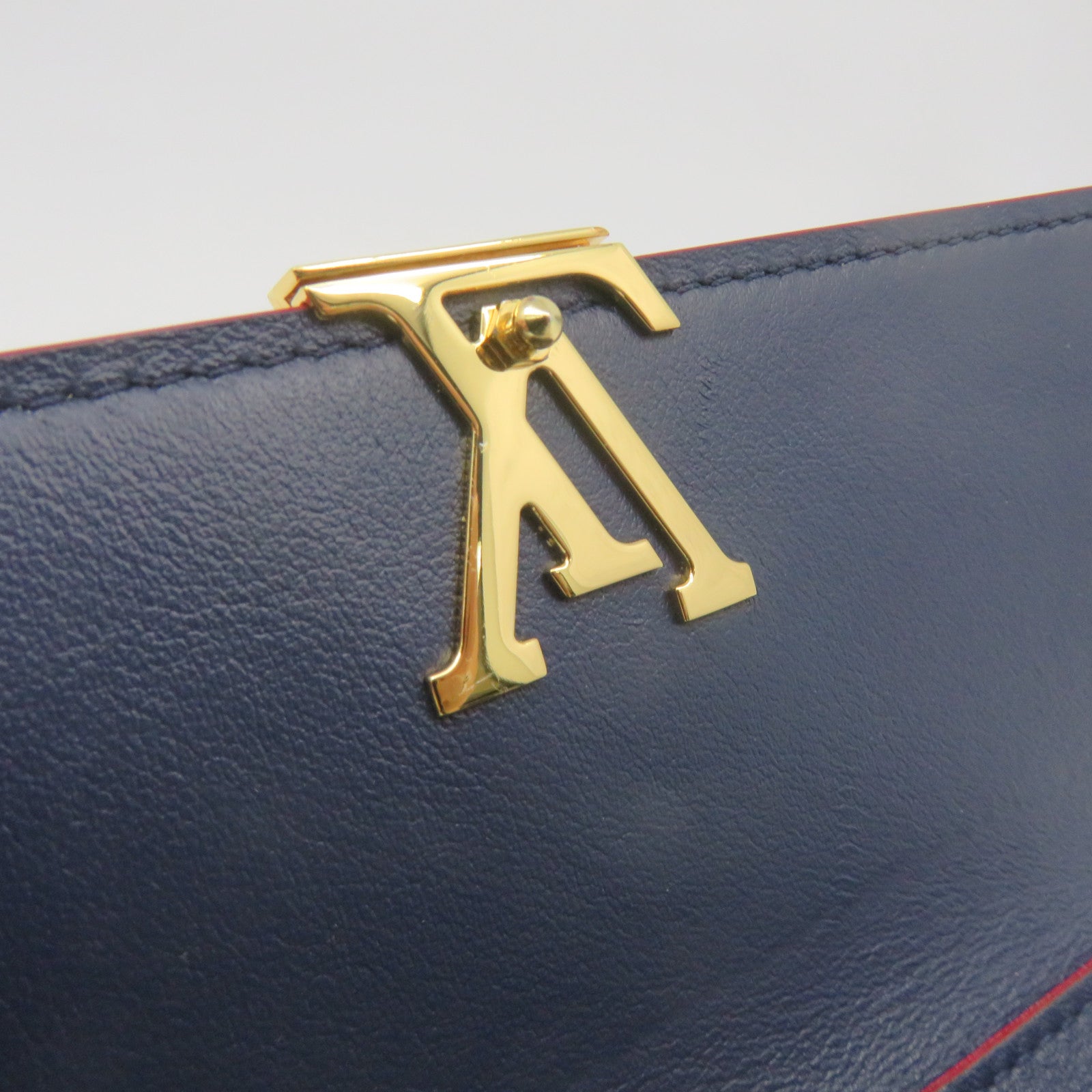 LOUIS VUITTON 【激減優惠】Tourillon Capucines Short Wallet金扣短錢包寶藍色