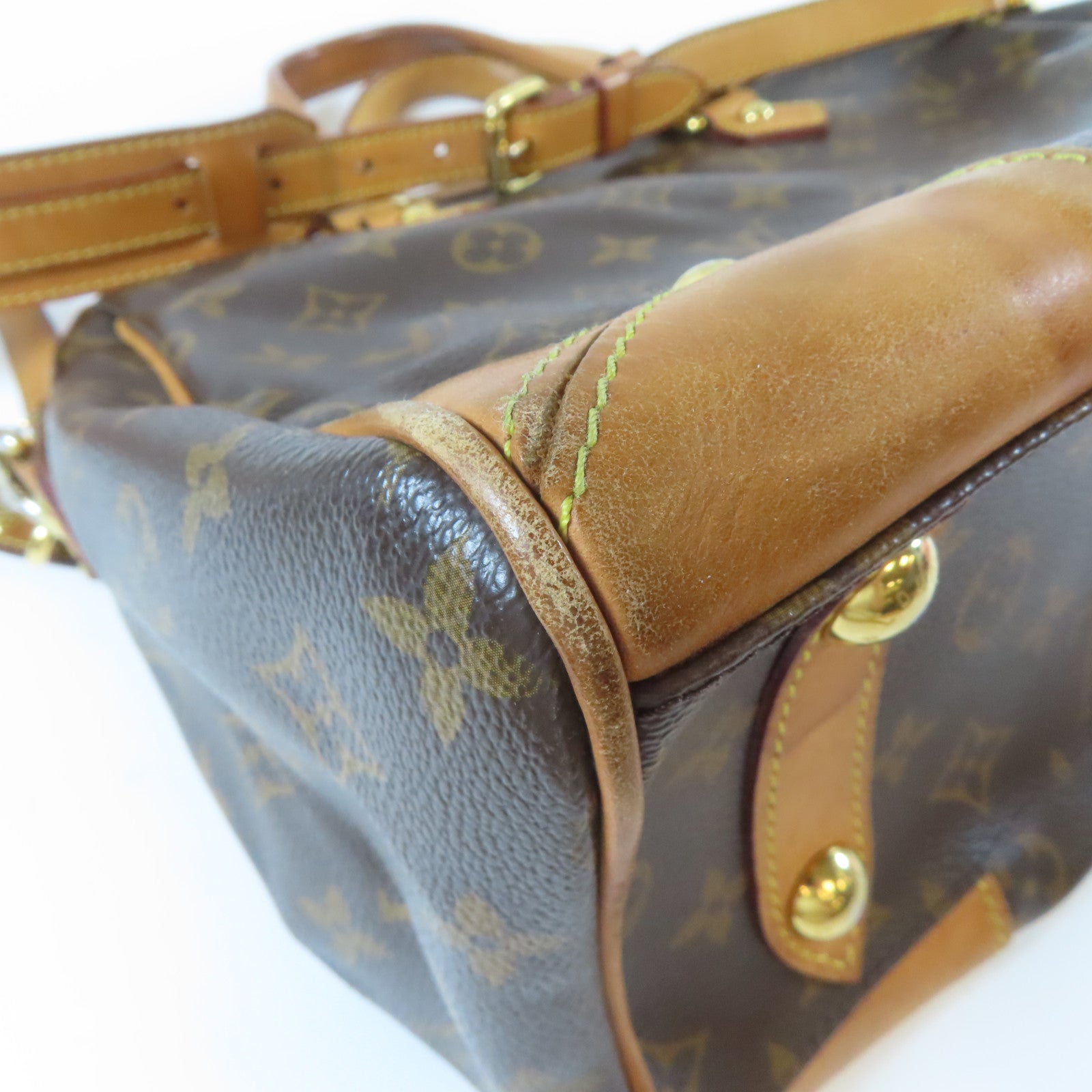 LOUIS VUITTON 【激減優惠】Monogram Retiro PM金扣手挽肩背兩用袋啡色