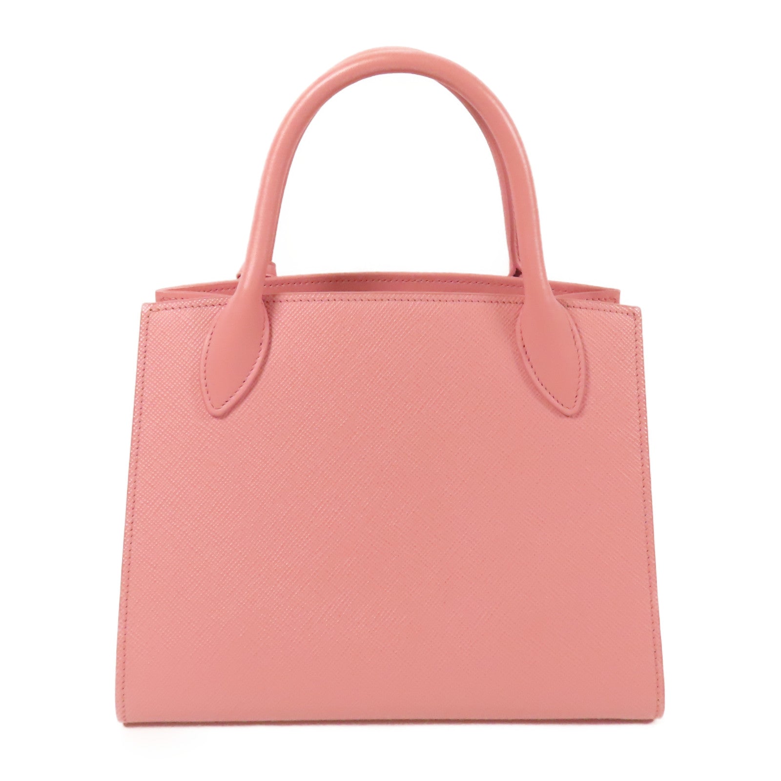 PRADA Saffiano皮革Shoulder Bag金扣手挽肩背兩用袋