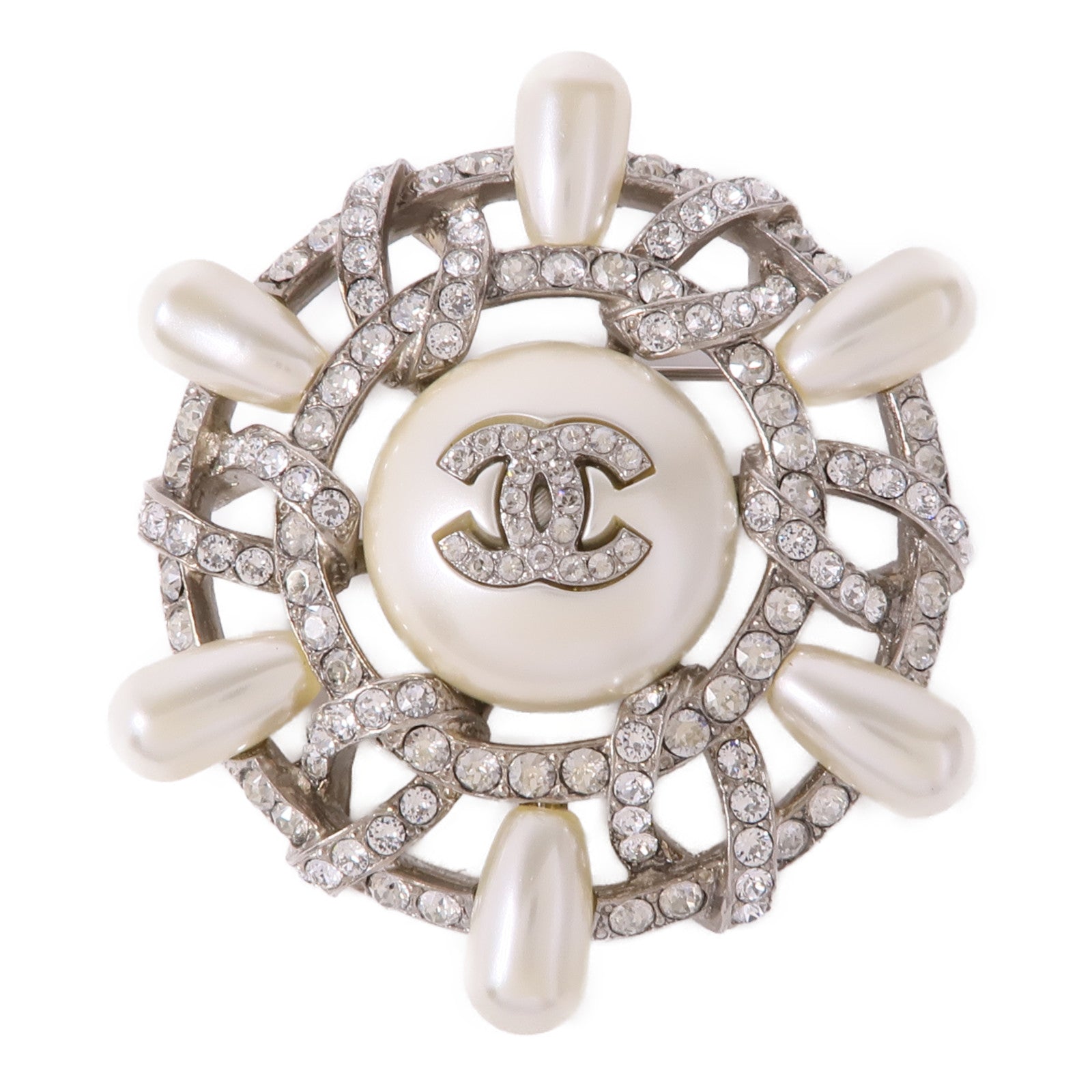 CHANEL 【激減優惠】PVC/金屬Brooch胸針
