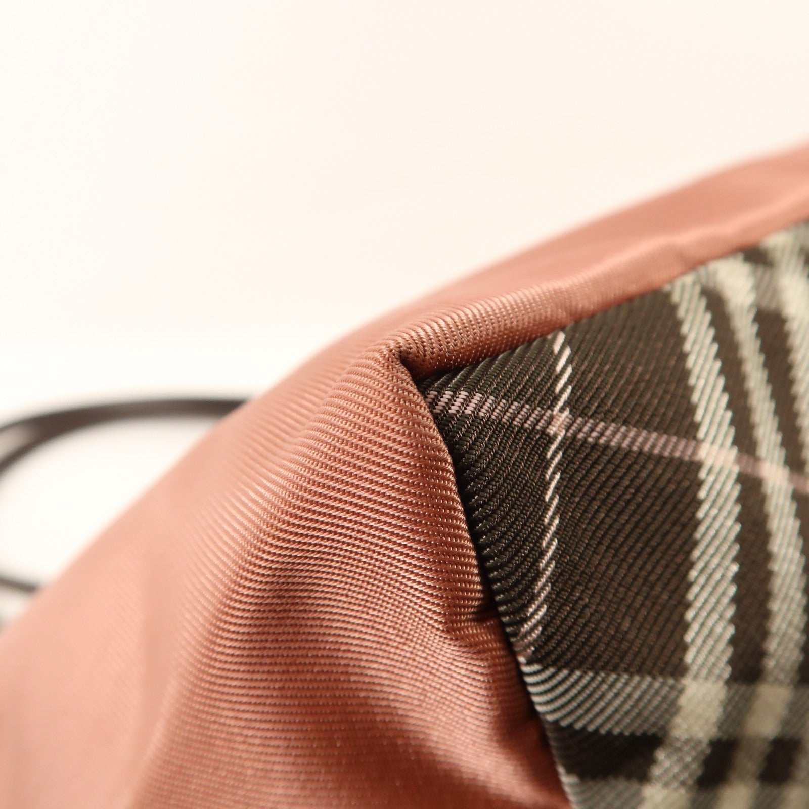 BURBERRY 尼龍/牛皮皮革Tote Bag肩背袋