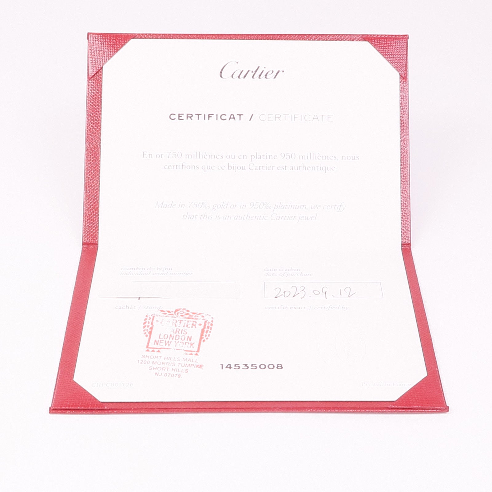 CARTIER 18K玫瑰金/鑽石Love Bracelet SM Full Diamond鑽石手鐲Cartier#17