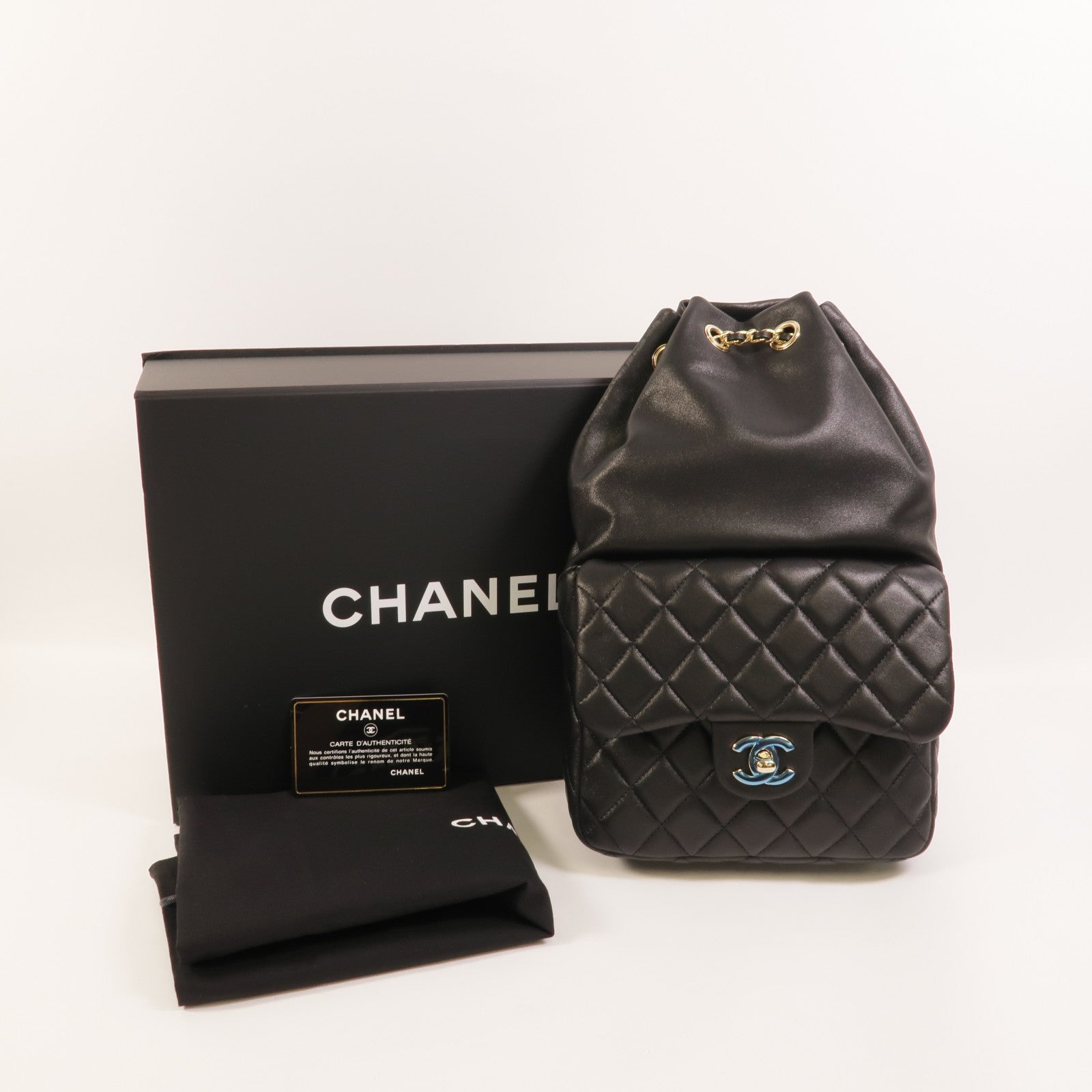 CHANEL 羊皮皮革Small Seoul Backpack背包