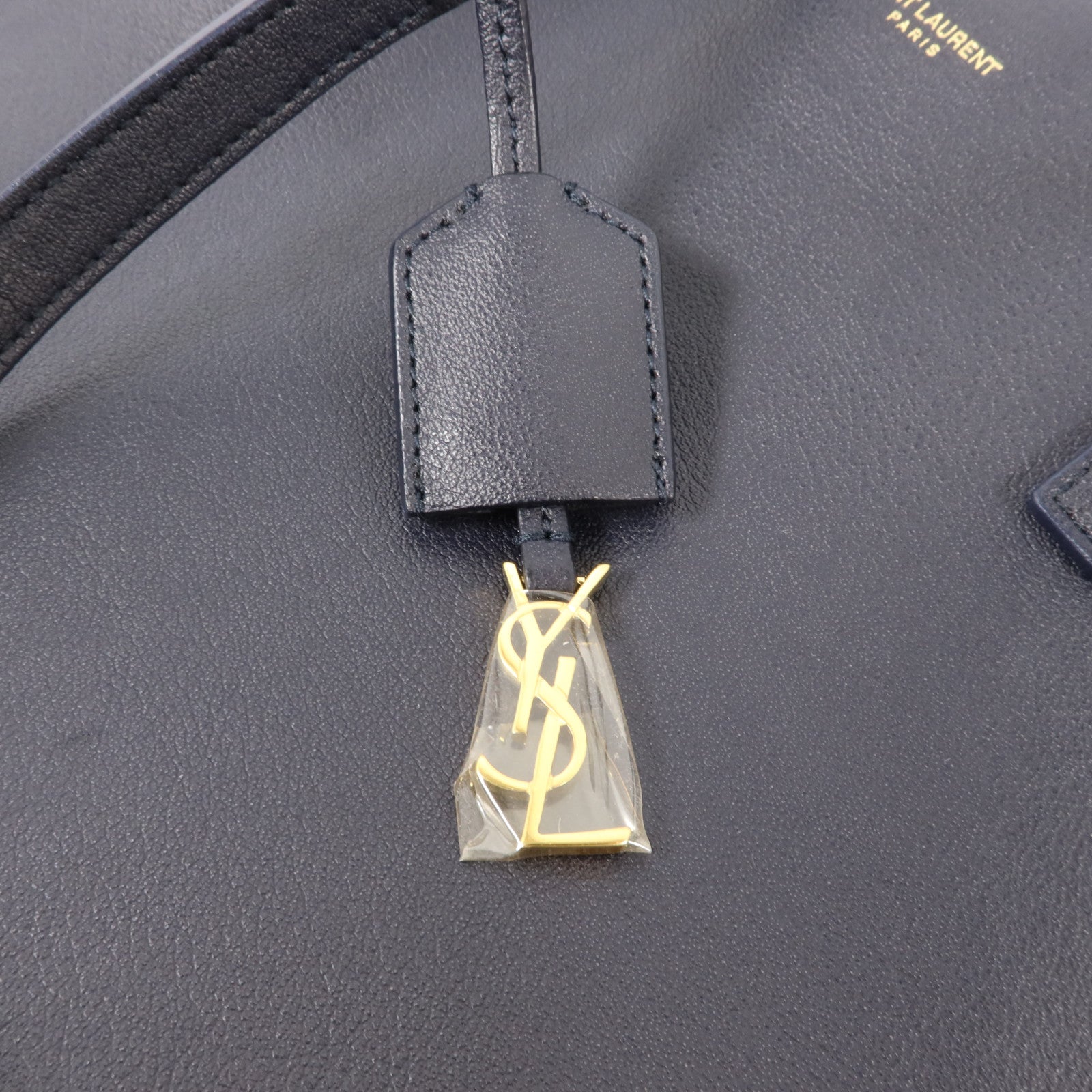 SAINT LAURENT 牛皮皮革Tote Bag手挽袋