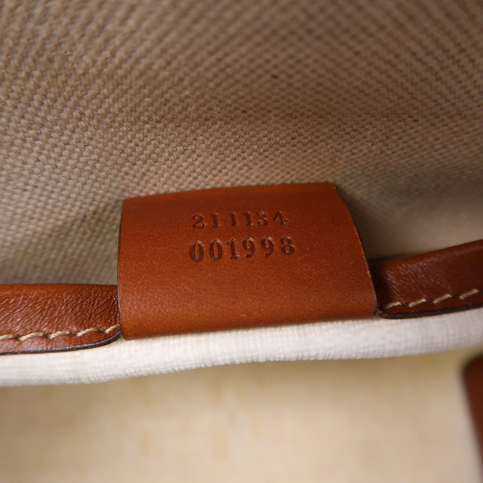 GUCCI 塗層帆布Tote Bag金扣肩背袋