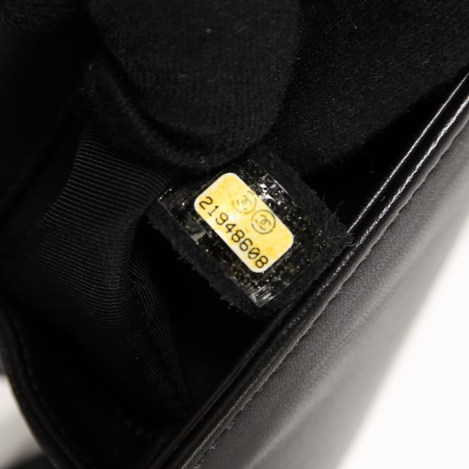 CHANEL 羊皮皮革Boy 25鏈帶肩背袋