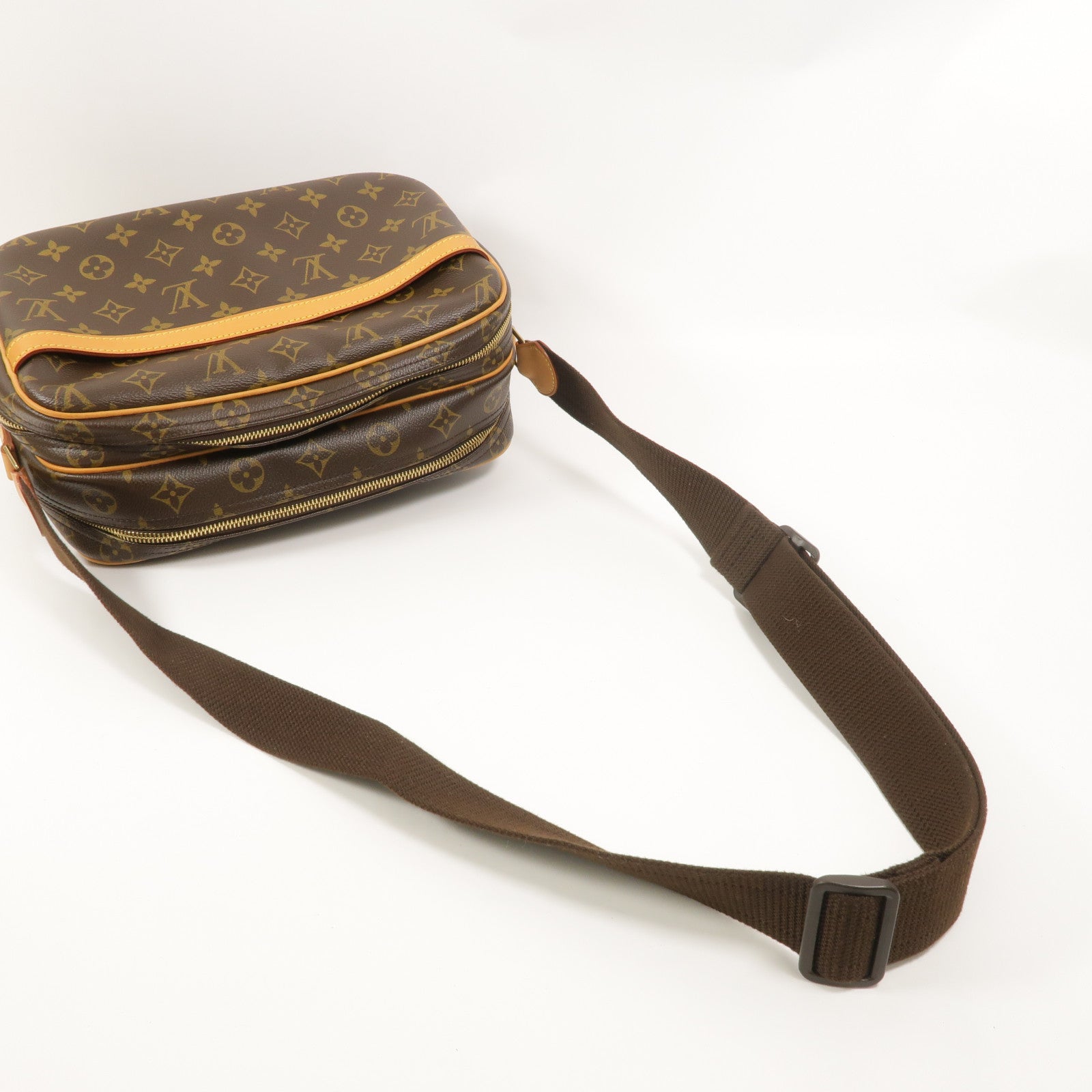 LOUIS VUITTON Monogram Reporter PM肩背袋