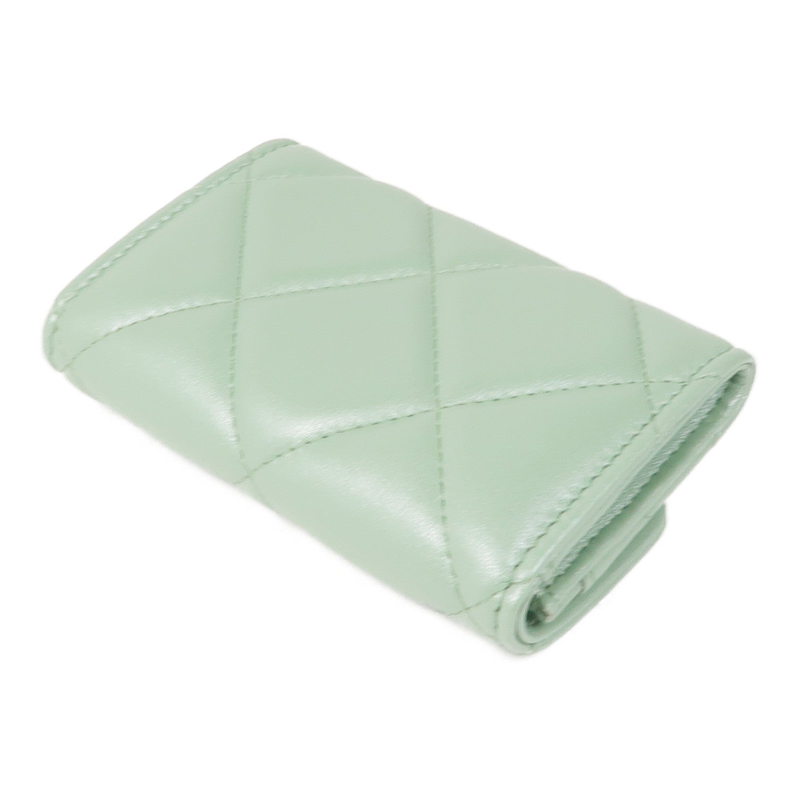 CHANEL 羊皮皮革Card Case金扣卡片套