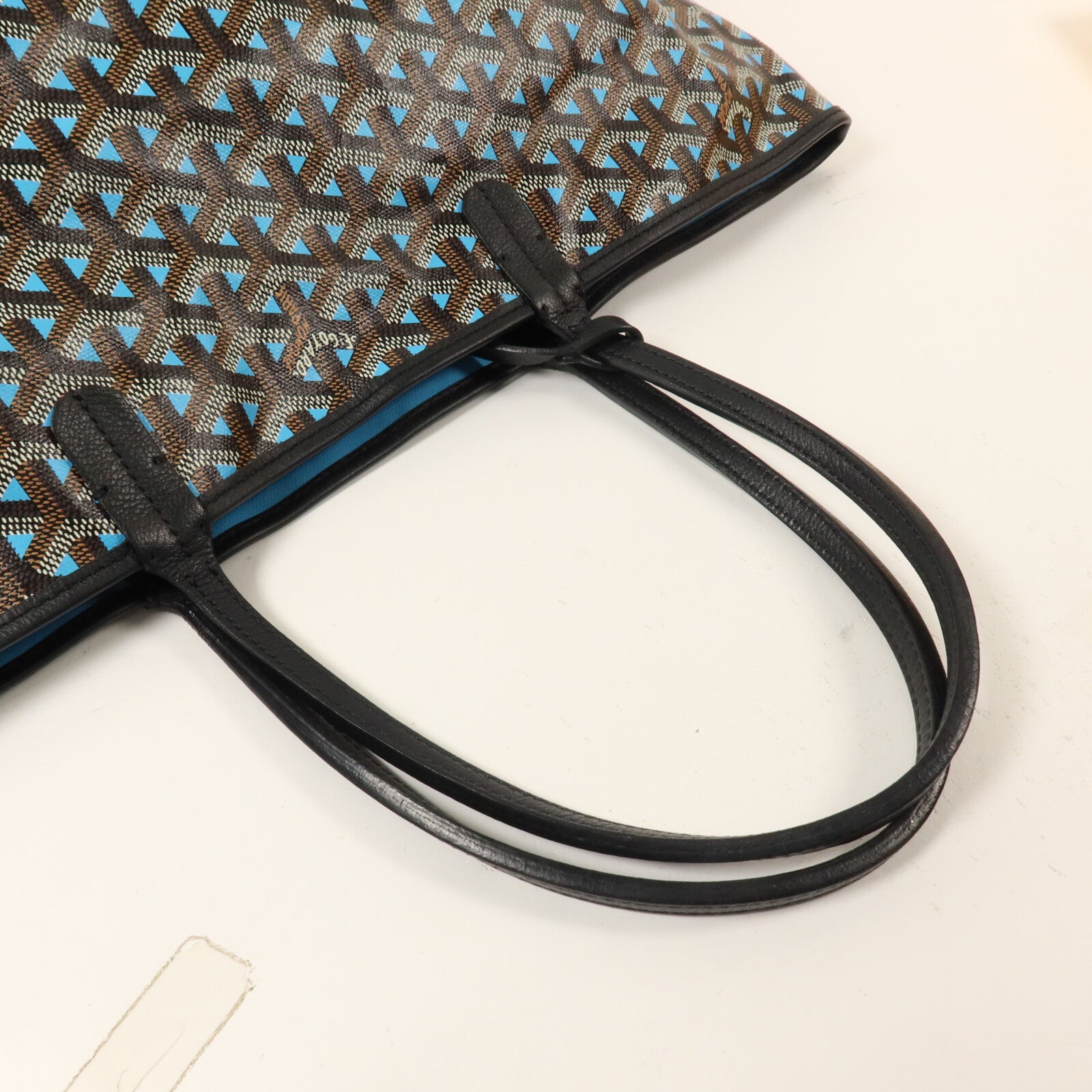 GOYARD 塗層帆布Saint Louis Claire PM肩背袋