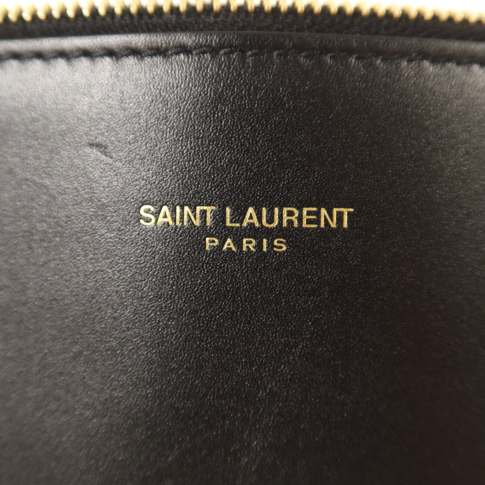 YVES SAINT LAURENT 牛皮皮革Le 37手挽肩背兩用袋