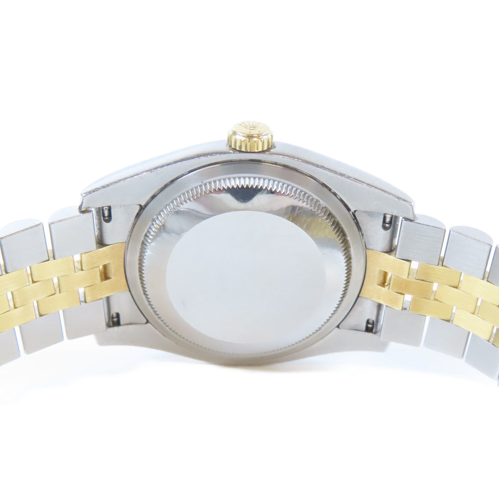 ROLEX Datejust 36mm18K黃金/不鏽鋼手錶自動機芯金色