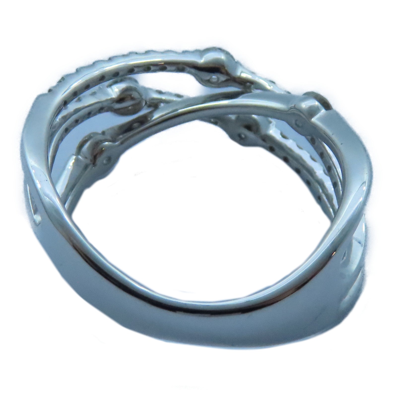 JEWELRY 【激減優惠】18K白金Diamond Ring 0.67ct鑽石戒指US#6.75
